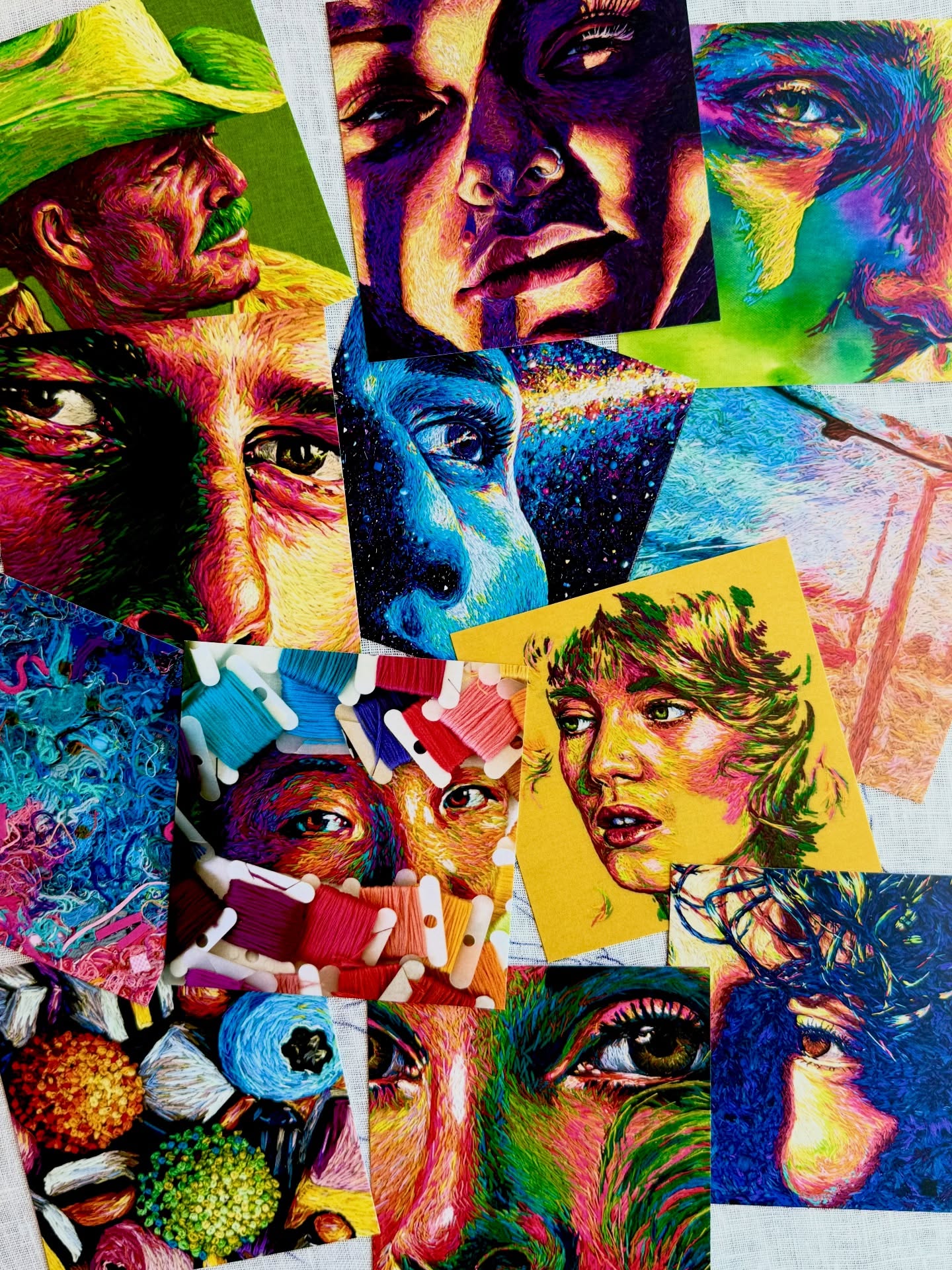 I love getting a fresh batch of Thank You cards. Giving gratitude through some of my favourite stitch works. 💕
Happy Thursday magic people.
#embroidery #needlework #printmatter