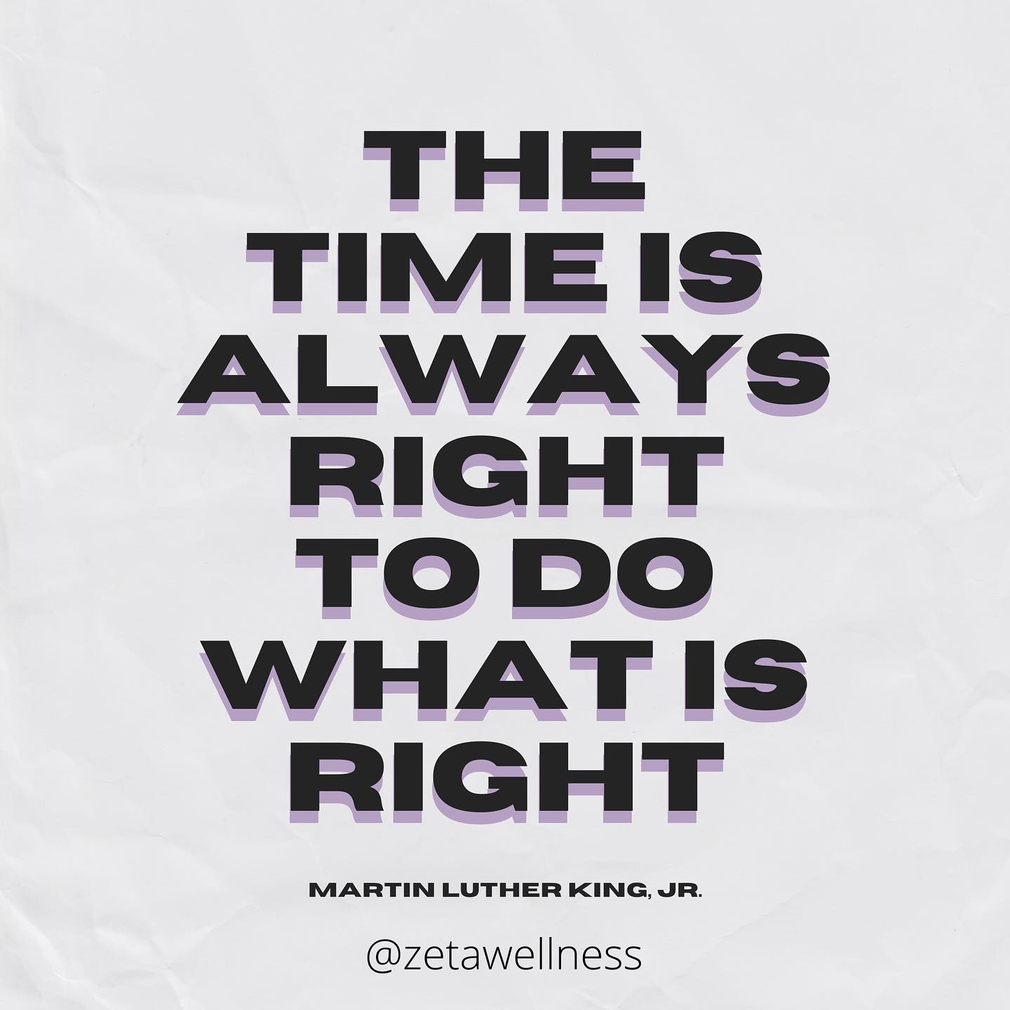 Today we celebrate the life and legacy of Dr Martin Luther King, Jr and recognize the way that we serve others in our community. What’s your favorite way to serve?
.
.
.
Reminder that there is a national blood shortage. Please sign up to donate if you can! 🩸
.
.
.
#zetawellness #mlkday #dayofservice #redcross