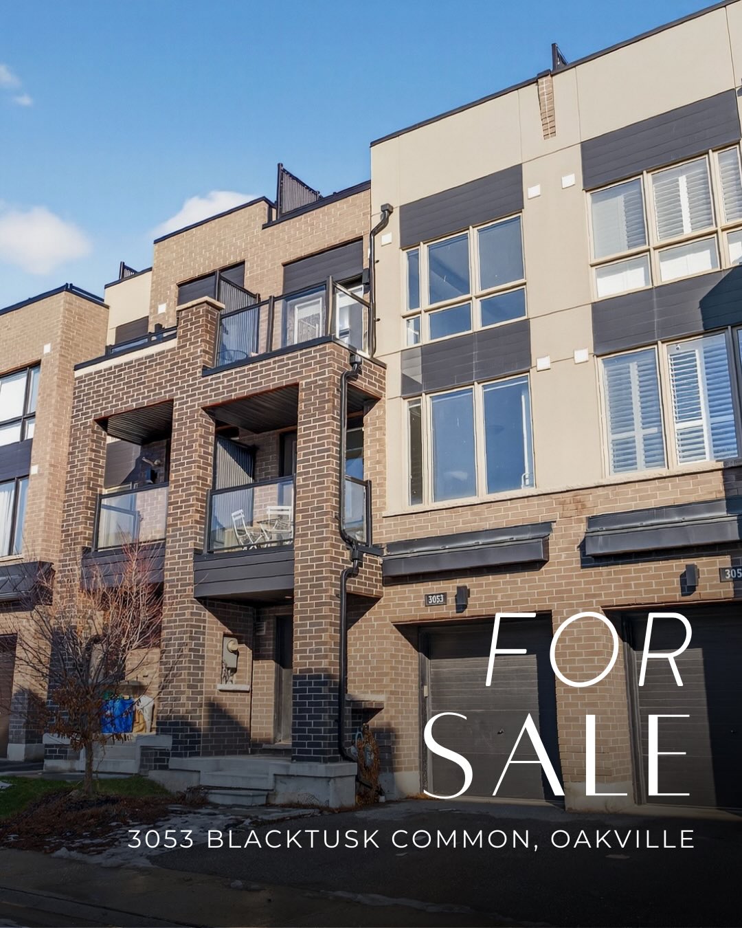 Bright & modern 2-bed, 2+1 bath freehold townhome in sought-after North Oakville! ✨
1,523 sq ft + a massive 450 sq ft rooftop terrace with BBQ gas line. Steps to Longo’s, Starbucks & parks, and minutes to major shopping, GO Train & highways. Modern living, amazing outdoor space & unbeatable convenience. 🏡🔥
#NorthOakville #FreeholdTownhome #RooftopTerrace #OakvilleRealEstate #ModernLiving GTAHomes HouseHunting JustListed