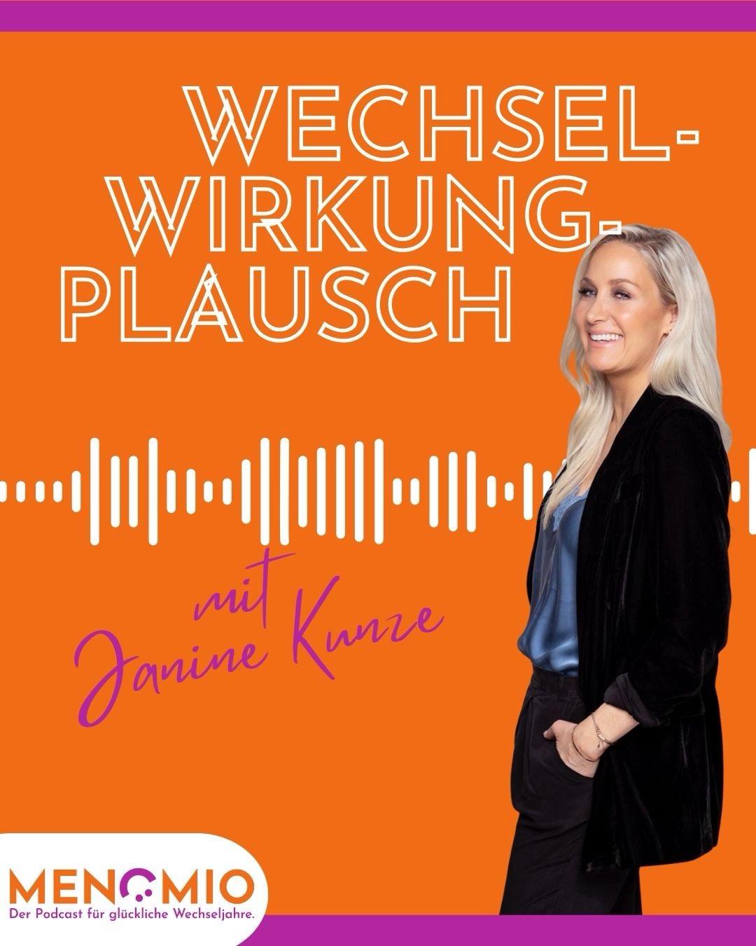 ✨ Manchmal braucht es keinen großen Knall.
Manchmal reicht ein Satz aus dem engsten Umfeld.
„Jetzt mach bitte was ...“
Im Wechsel-Wirkung-Plausch mit @janinekunzeofficial sprechen wir über diesen Moment – wenn die eigene Stärke plötzlich nicht mehr trägt.
Wenn Schlaf fehlt, Leichtigkeit verloren geht, der Körper lauter wird.
Und wenn klar wird: So wie bisher geht es nicht weiter.
🎧 Janine erzählt offen über ihre persönlichen Wechseljahre, über das Zulassen von Hilfe, über bioidente Hormonersatztherapie als Wendepunkt – und darüber, warum „Nein“ sagen keine Schwäche ist, sondern eine überlebenswichtige Kompetenz.
🩷Ein Gespräch über Bauchgefühl statt Verkopfung.
🧡Über Abgrenzung.
🩷Über Leichtigkeit.
🧡Und über den Mut, sich selbst wieder wichtig zu nehmen.
🎧 Die ganze MENOMIO-Folge 110 hörst du überall, wo es Podcasts gibt.
💬 Was war dein Moment, in dem du gemerkt hast:
So wie bisher geht es nicht weiter?
#glitzernstattschwitzen ✨
#wechseljahre #wowstattwäh