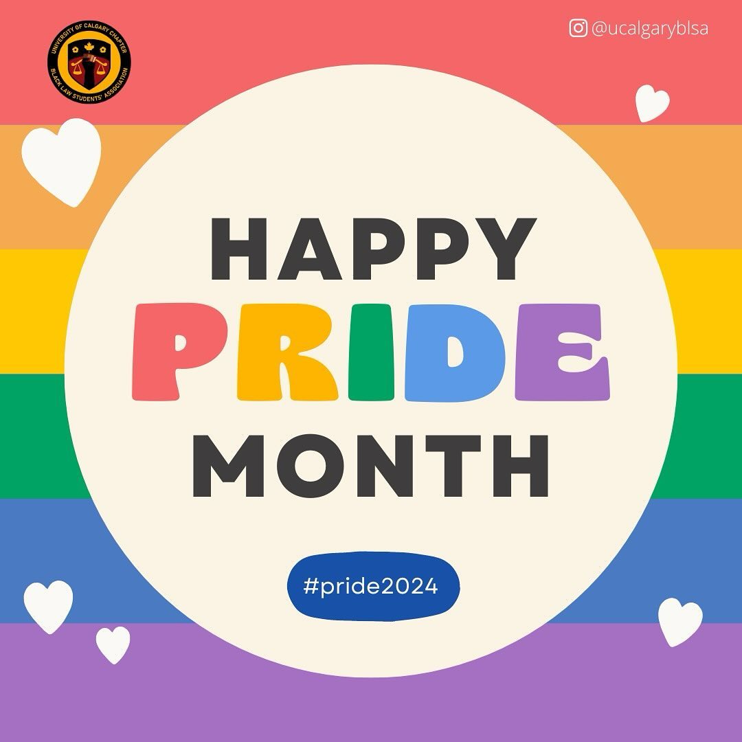 Embracing diversity and unity in the legal field, Happy Pride Month from UCalgary BLSA!
#pridemonth #pridemonthcalgary #ucalgarylaw #blsa