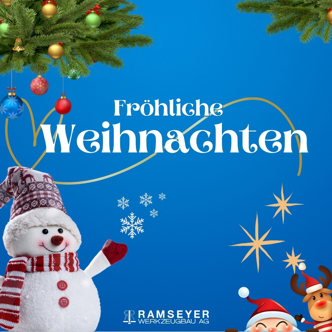 Wir wünschen Ihnen frohe Weihnachten und eine besinnliche Zeit mit Ihren Liebsten. Möge das neue Jahr voller Freude, Erfolg und Gesundheit sein. Danke für Ihr Vertrauen! 🎄✨
#ramseyerwerkzeugbauag #froheweihnachten #innovationen2025