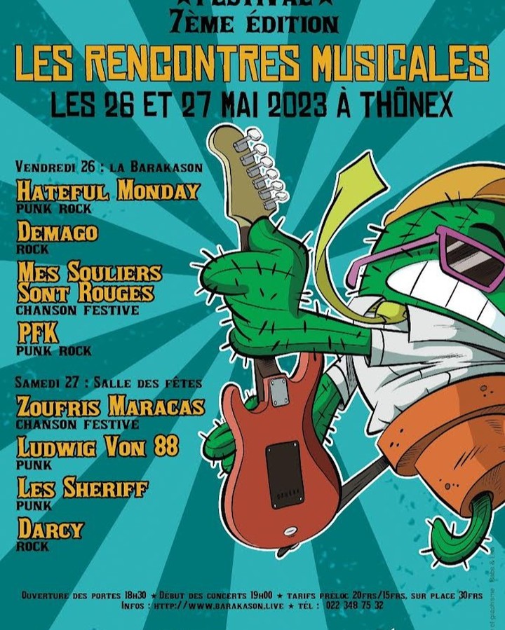 La 7ème édition arrive a grand pas ! N'oubliez pas de prendre vos prélocations sur https://www.barakason.live/shows