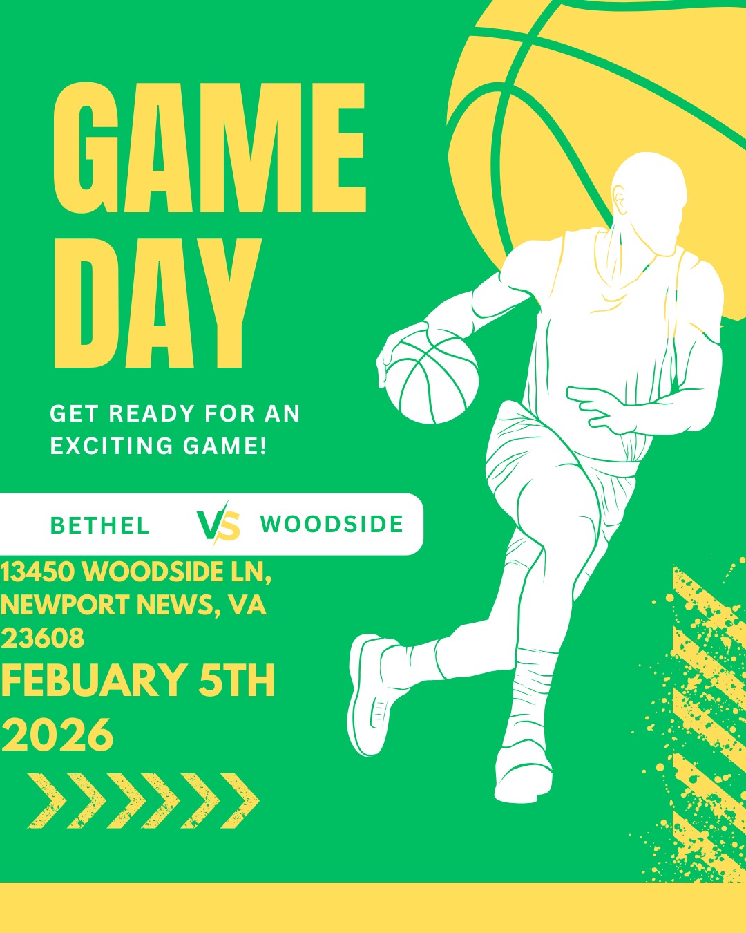 JV Games are at Woodside Thursday night starting at 5:30pm
Varsity games are at home starting at 5:30pm with Senior Night going on between the games!