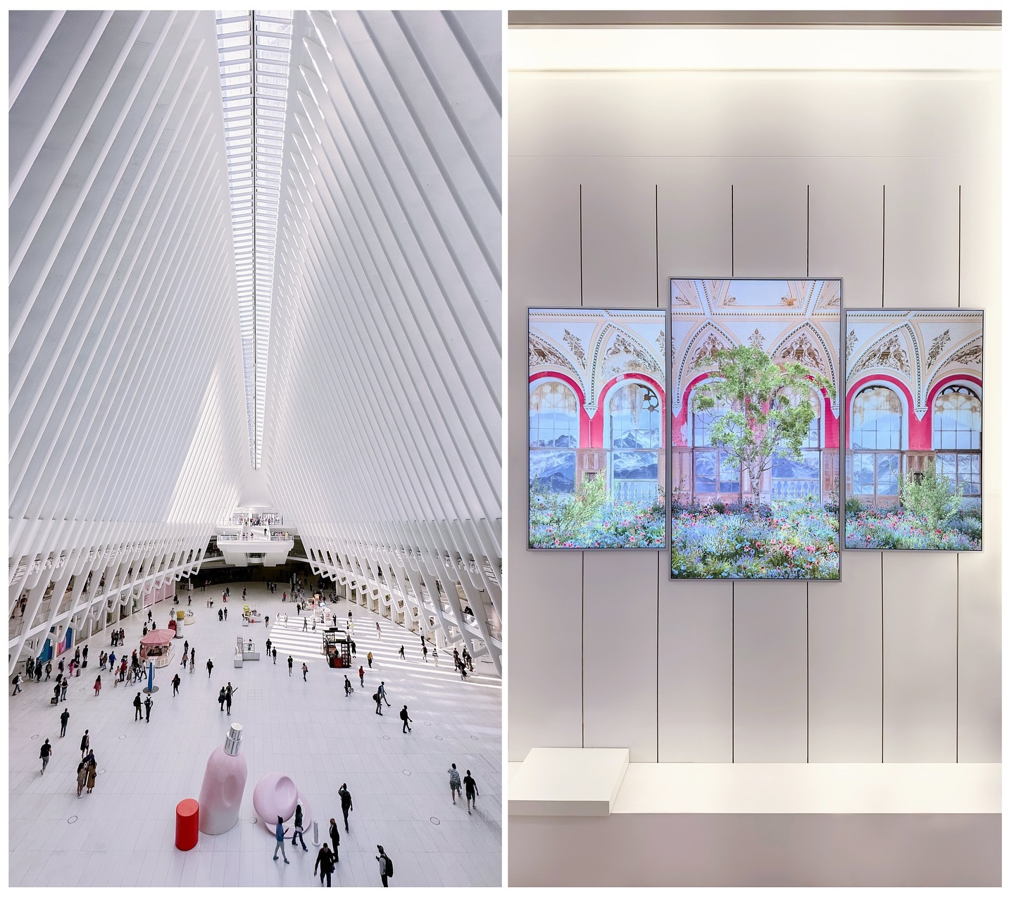 'Euphoria' on display in NYC at the Oculus, World Trade Center.