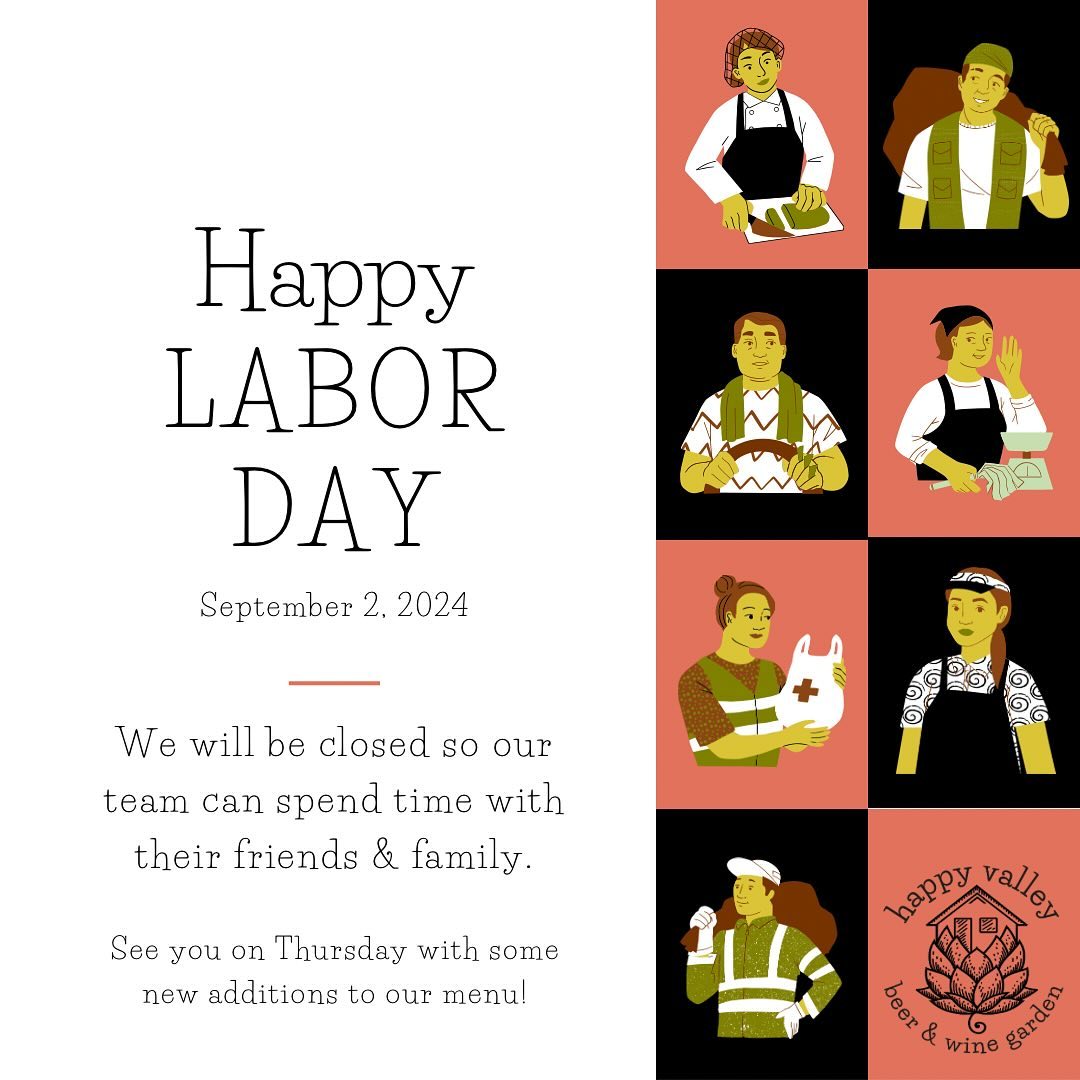 Happy Labor Day! ☀️