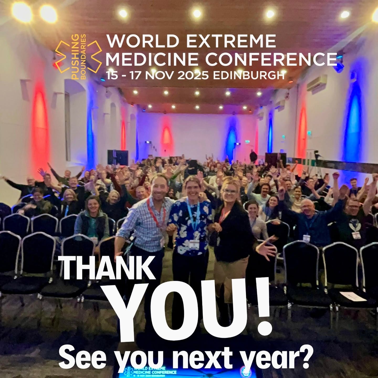 @jasminparis_fellrunner - a small animal vet, researcher and endurance athlete - was the first woman in history to complete the Barkley Marathon in March this year - arguably the worlds most gruelling footrace.
Many people believed it wasn’t even possible for a woman to complete this course, but she unequivocally silenced the doubters.
Her success was built on the failure of three previous attempts. Jasmin Paris you just kept coming back, and in last nights closing keynote at the 2024 World Extreme Medicine conference, you showed us that when you believe in your dreams, push on through those bad patches and look after your support team, you really can achieve the impossible!
Over the last 3 days of the conference we have laughed with (Adam Gent @realfirstaid ), cried with @ryanatkinsoncam (documentary film maker), been utterly amazed by @astro_kjell (astronaut physician), felt gratitude with Jan Becker (midwife/pilot/humanitarian), fear with Ben Lyon (Royal Marines IED Trauma sims) serenity with @thepaulareid - Adventure Psychologist, fascination from @jmelau (cold operations specialist), exhilaration through@drniallmccann (extreme adventurer), and everything in between.
On behalf of @mark.hannaford_adventurer (hc), Amy Green, Nick Struthers-Frost Katie Harwood ACIM A IDM and the whole team at WEM I want to extend our heart felt thank you to ALL of this years speakers.
You have inspired and uplifted a global community of extreme medics to follow the path less travelled, reach into parts of the world few dare to tread, and relentlessly push those boundaries!
#WEM24 @worldextrememedicine @shawnapandya , @spelsie_sarah_catherine @oliver.kreuzer82 Craig Nuttall @lucaalfatti Ben Watts Deb swann @kevin.m.grange, ben alba, Alex Taylor @burjorlangdana Alex Vidarsson Glenn Mead Harrison Carter Natalie Taylor sean hudson claire fitchett, Liz Baugh 🌎 Daniel Farber Huang Theresa Menders Gem Aldridge @muscularis_maximus Pavandeep Singh Sandhu Laura Penhaul @rossjmoy Russ Drew peter wilson Paul Renwick, mike barratt, lila cohen, Ross Hemingway , @saleyhaahsan @bencooper_bc1 @jcxplore @thewildernessmedic @dave.gregory.925 @(please tag anyone I've missed)