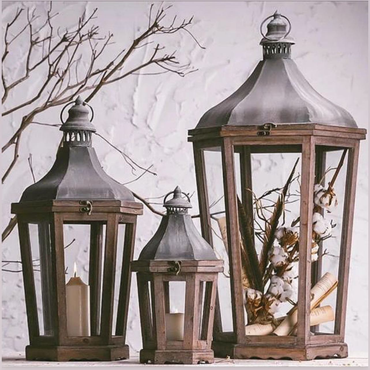 New arrivals BrownWash Timber Heritage Lanterns are now available #interiordesign #interiorstyling #interiors #homedecor #homewares #lanterns
