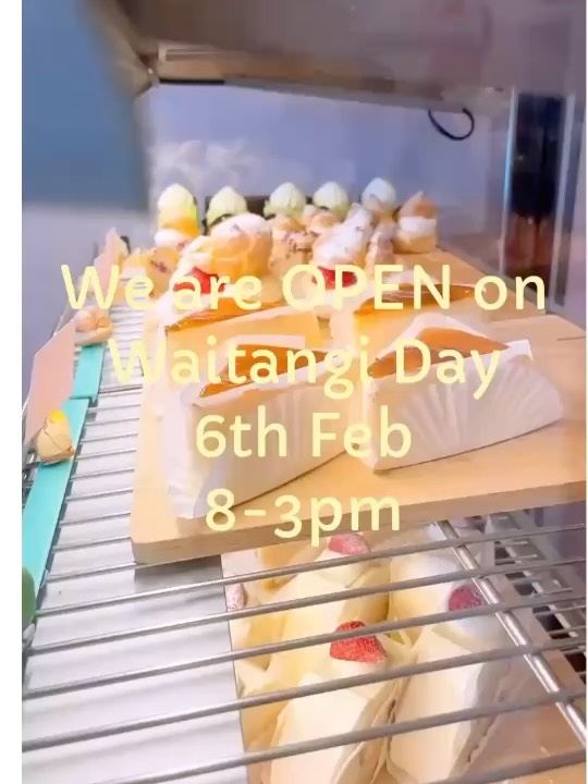 We will be open on Waitangi Day. Fri 6th February. #waitangiday #weareopen