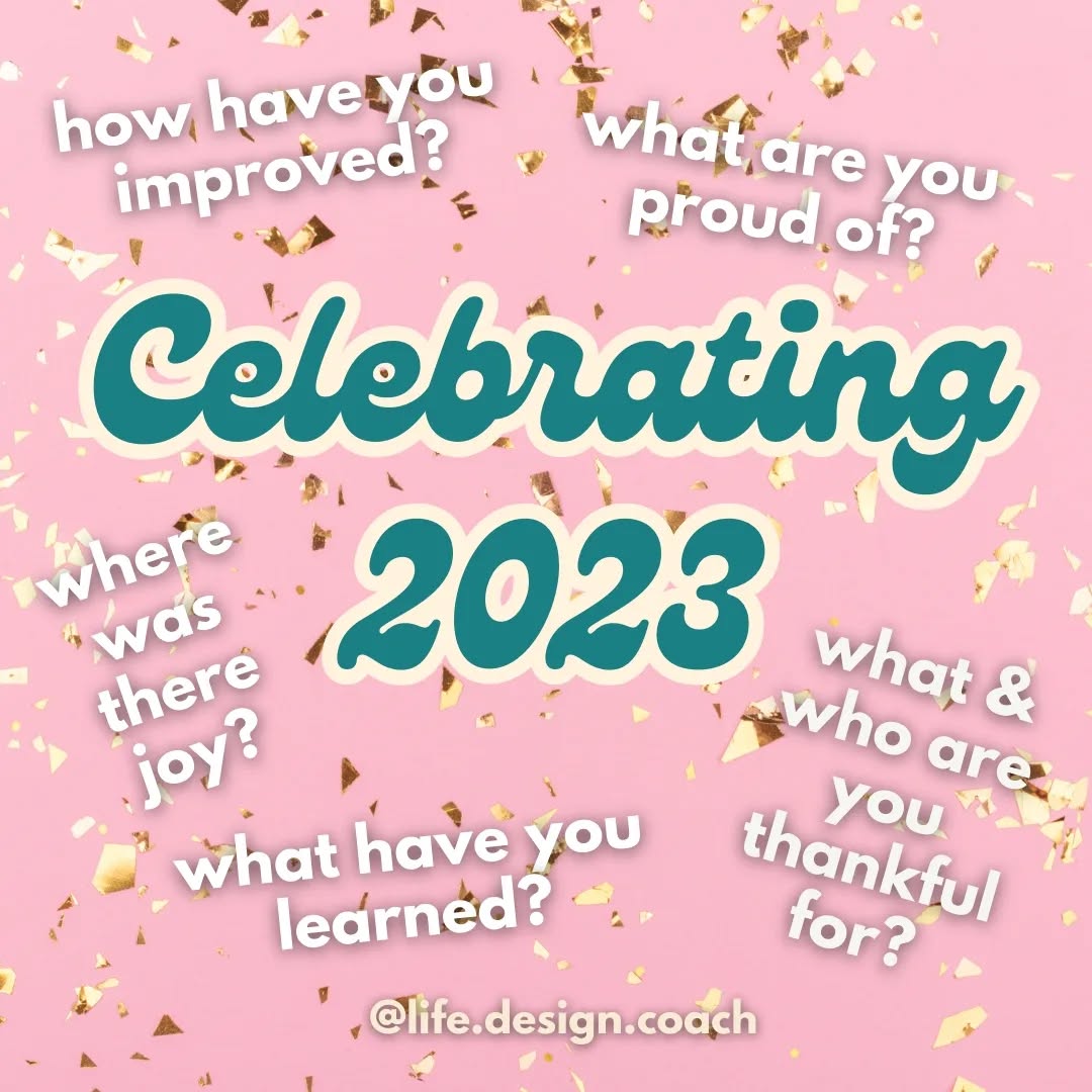 Was 2023 pants or perfection for you? Decent or disastrous? As we close the year, there are always things to celebrate about it, even if it hasn't been the greatest. These questions might help you reflect. Spend 15 mins writing them down, or talk through over dinner to see where the good has been (even better share here!)
Happy new year you wonderful humans! Thanks for reading, sharing, contributing, and working on yourselves. 🫶😘✌️