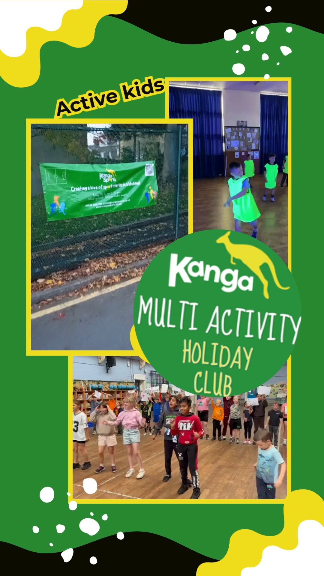 Energy. Smiles. Non-stop fun. 🏃♀️🎉
That’s a Kanga Holiday Club.
Book your child’s place today!
#HolidayFun #KidsSports #HolidayClubsUK