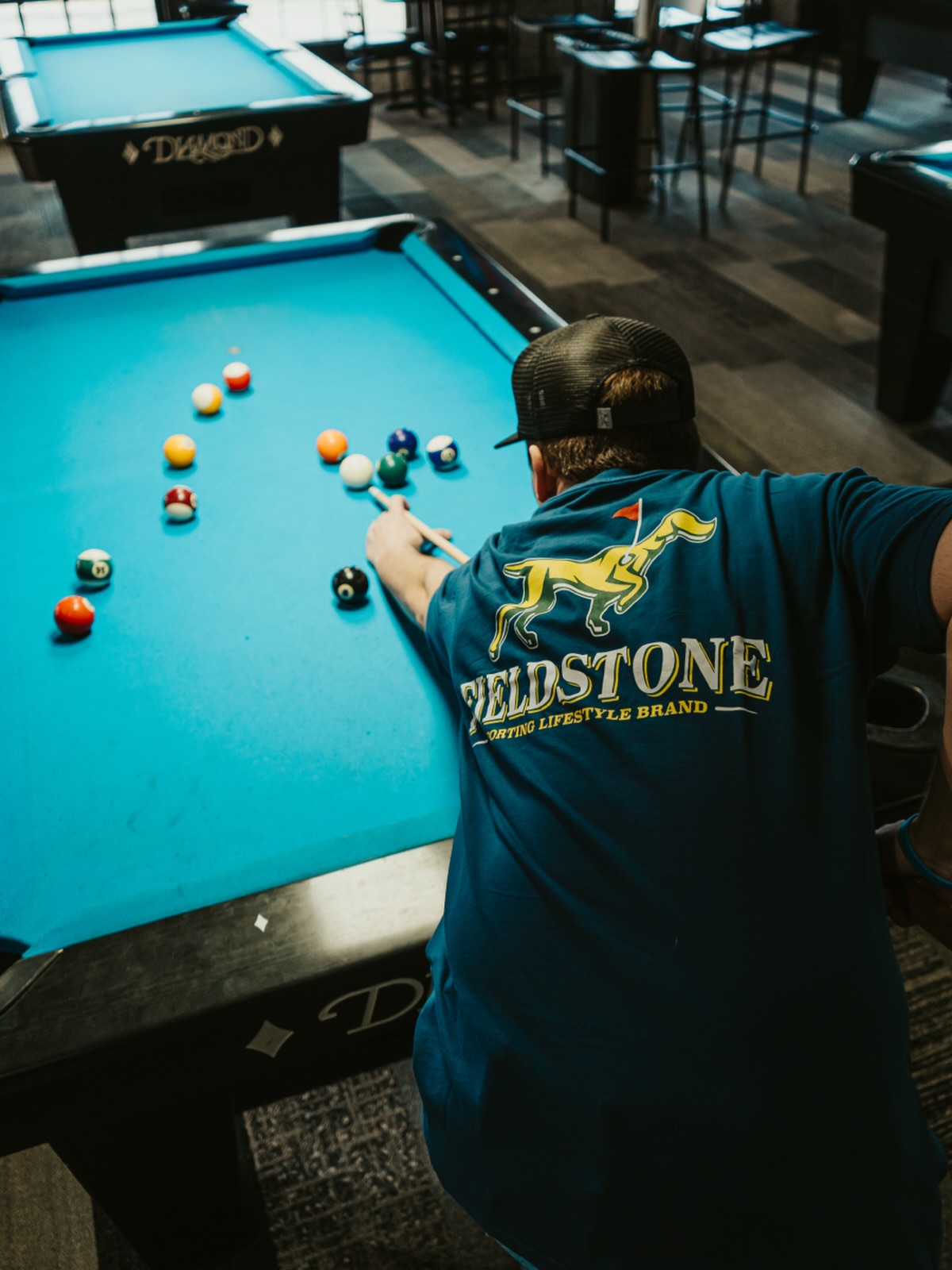 Built for the outdoors, deadly on the table.🎱
•
•
•
#trending #explore #fieldstone #noscratch #pool