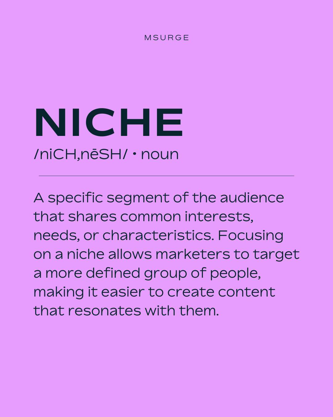 Finding your niche is the key to standing out in a crowded market and connecting with your ideal audience. By honing in on what makes your business unique, you can tailor your message and offerings to resonate with those who truly value what you provide. 😉
Need help finding out what makes you unique? Contact us today!