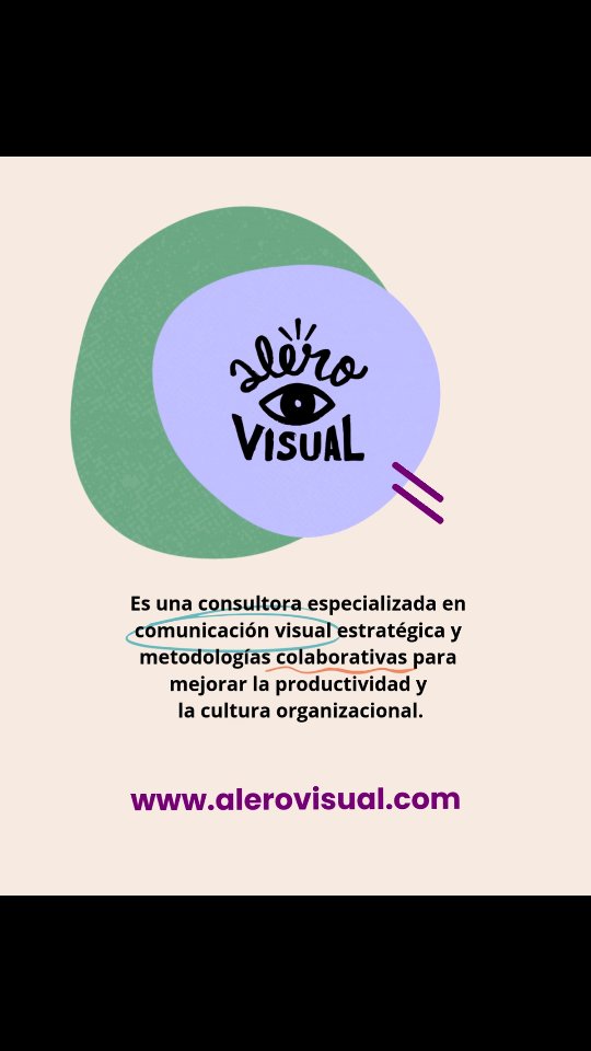 AleroVisual es una consultora que ayuda a equipos y organizaciones a convertir ideas complejas en mensajes claros, colaborativos y accionables.
Trabajamos en la intersección entre estrategia, colaboración, gestión de conocimiento y comunicación visual para que las conversaciones importantes realmente produzcan cambios.
Alejandra, fundadora de AleroVisual, ha dedicado su trayectoria a traducir procesos, conocimientos y conversaciones en narrativas visuales que conectan personas. Su experiencia acompañando proyectos sociales, empresariales, institucionales y culturales dio forma a una práctica que combina creatividad, estructura y propósito.
En 2026 lanzamos el curso ABC del Pensamiento visual porque durante años recibimos la misma pregunta: ¿dónde puedo aprender a hacer esto? Este curso nace como una propuesta a compartir herramientas prácticas para pensar mejor, crear más fácil entre varias personas y lograr los cambios que como sociedad nos merecemos.
#PensamientoVisual #AleroVisual #ComunicacionClara #FacilitacionGrafica #innovacióncolaborativa