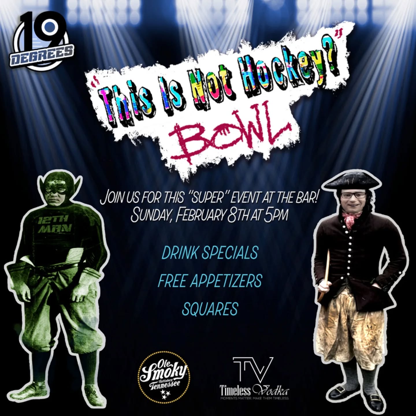 It's that time of year again!
*MUST BE PRESENT TO WIN SQUARES*