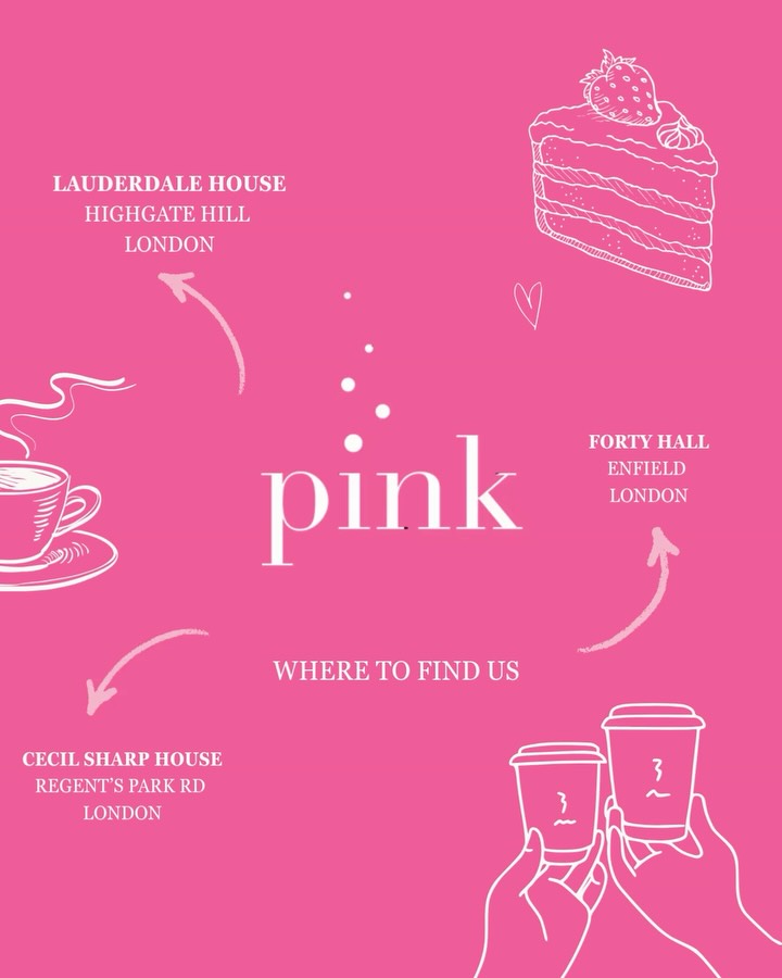 Three London locations, all proudly Pink 💕
From leafy walks to historic houses, you’ll find our cafés tucked inside some of North London’s loveliest spots.
Whether you’re popping in for a coffee mid-wander, a long lunch or a slice of cake, we’re always happy to see you.
📍 @lauderdalehouse
📍 @fortyhall
📍 @cecilsharphouse
Same homemade food, same friendly faces, just different views out the window 🌷Swipe to see where to find us.