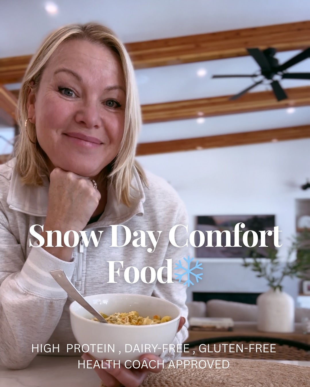 When it’s icy outside, you are stuck inside the roads are a mess… Warm, cozy food just hits different 🥣❄️ SOUP SEASON! ☺️
Comment SOUP and I’ll send you these recipes in our FREE Soups and Stews Guide! Whole food, anti-inflammatory meals what will actually fill you up and feed the whole family.
As always- DOUBLE the recipe. Soup freezes really well for later. ☺️
LINK IN COMMENTS
#freerecipes #fatlossrecipes #healthcoach approved #wholefoodnutrition #healthycomfortfood