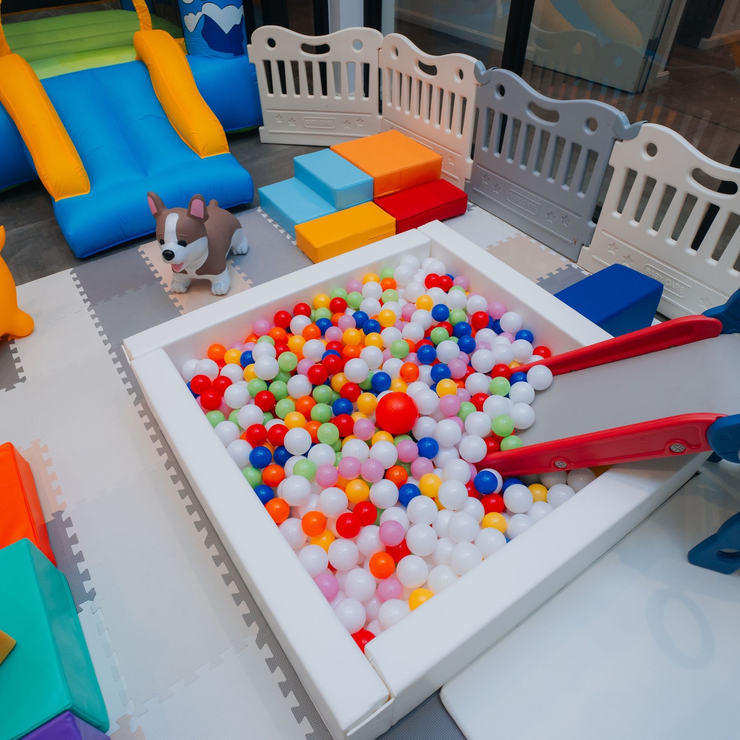 "Take your little one’s special day to the next level with PlayRoomTX! 🎉✨ Our luxurious soft play rentals and vibrant ball pits are designed for toddlers to dive into a world of fun and adventure! 💖👶 Paired with our stylish bouncy houses, we create an aesthetic play space perfect for birthdays, playdates, and events. Safe, fun, and oh-so-Instagram-worthy! Check out www.playroomtx.com for more info, and let’s make magical memories filled with colorful ball pits and endless joy! 🛝🎈 #BallPitBliss #ToddlerLuxury #SoftPlayDFW #PlayRoomTX"