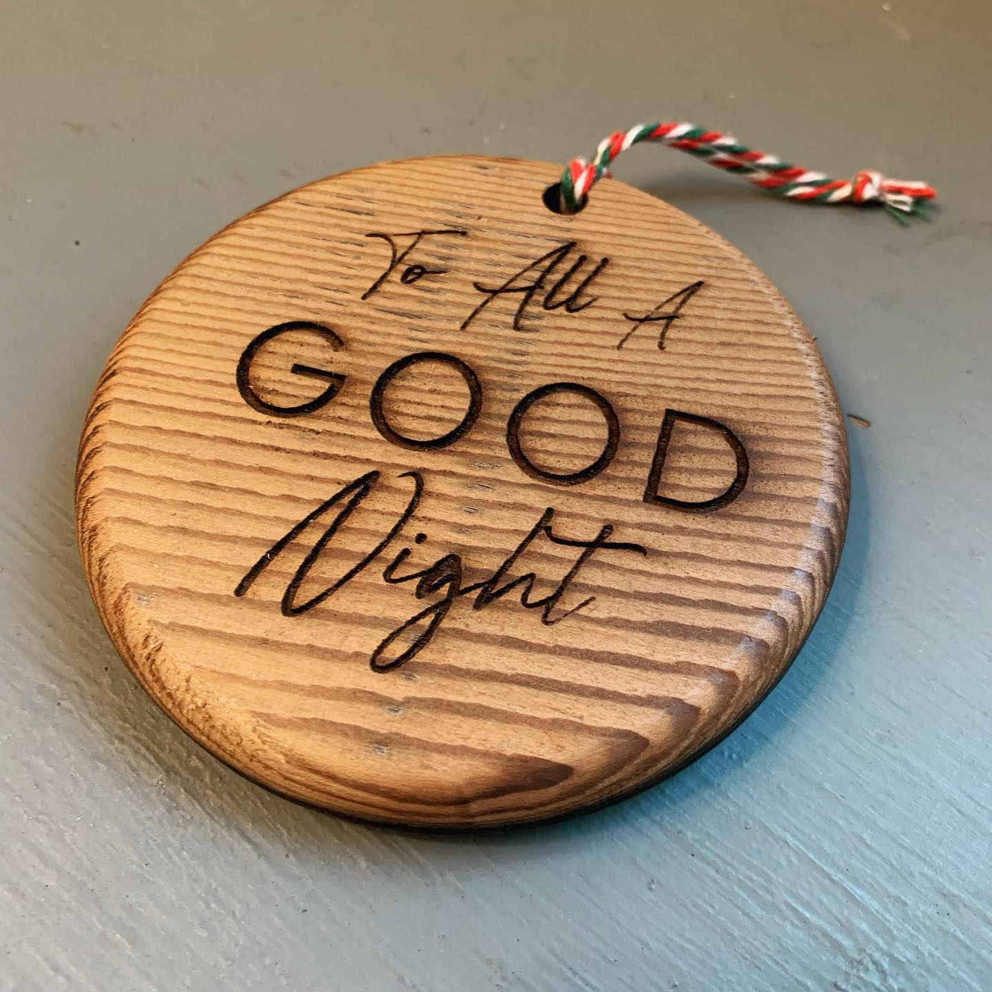 Too early to order your custom reclaimed cedar Christmas Decorations? Never! Just made this batch of 10 for @kimberleysustad