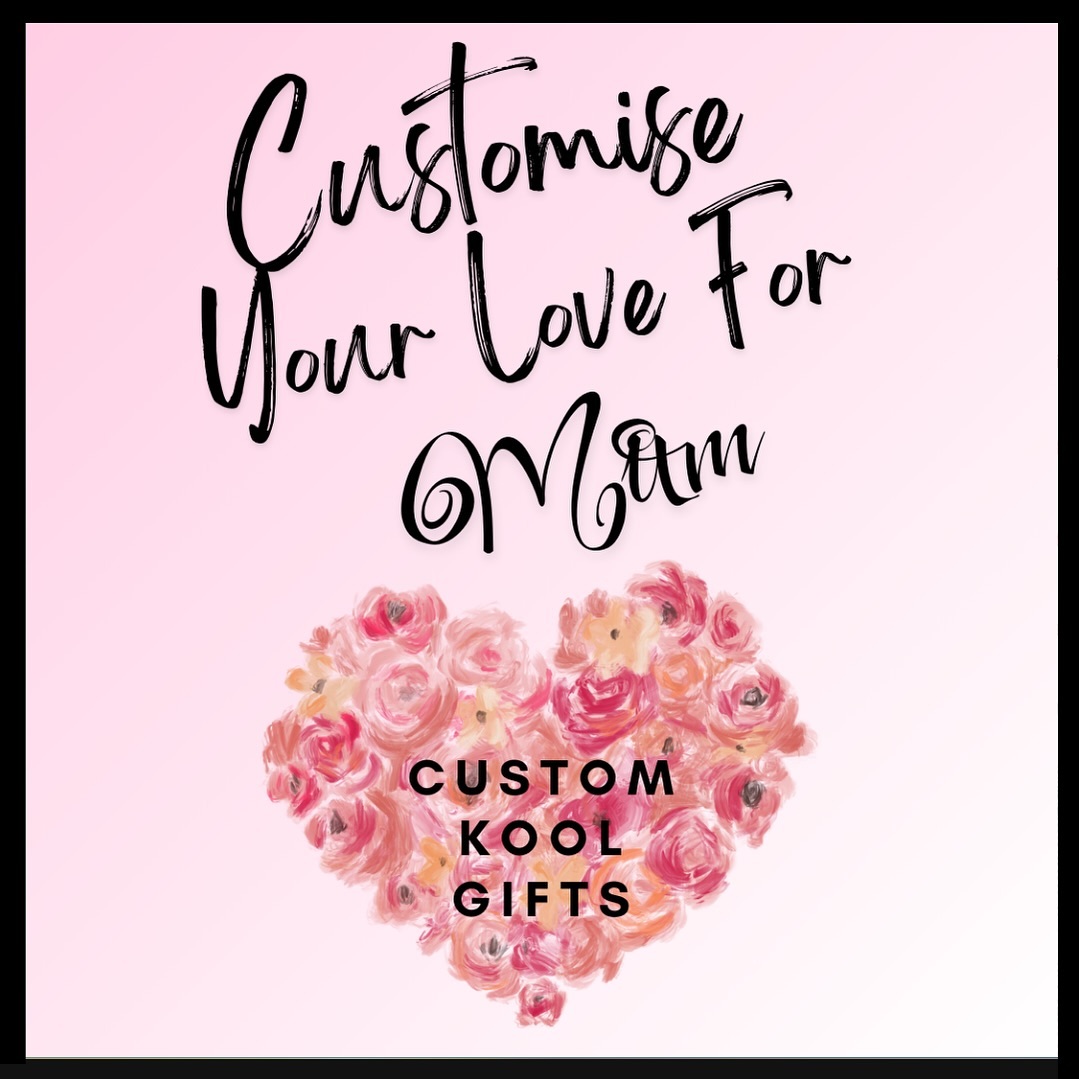 🌸💖 Customise your love for Mom this Mother’s Day with personalised and unique gifts from Custom Kool Gifts! 🎁✨ Show your appreciation to your Mom with a gift that speaks volumes, from custom-engraved jewellery to heartfelt accessories. We have everything you need to make your Mom feel extra special. Celebrate her unconditional love with a unique touch from Custom Kool Gifts. Order now and make this Mother’s Day unforgettable! 🌷💕🌷💕
#QVM #gifts #handengraving #custom # #ladiesfashion
#CustomKoolGifts#StainlessSteelJewelry #CustomEngraving #PersonalisedGifts #ExpressYourLove#CustomKoolGifts #MothersDayGifts #PersonalizedLove #GiftsForMum #CustomEngraving #CelebrateMum