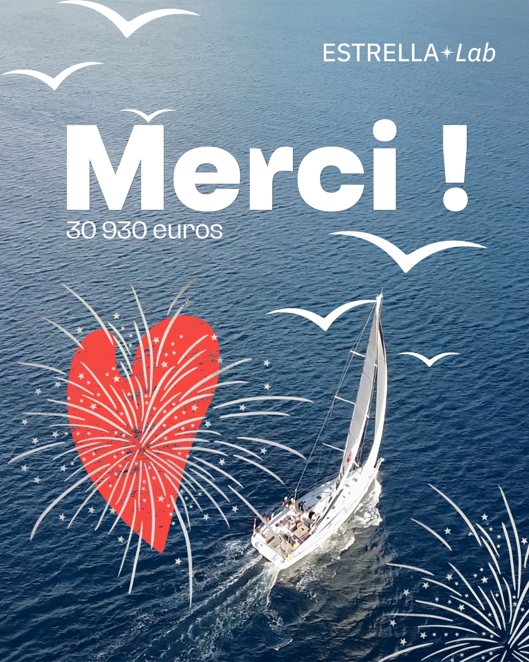 🎉 OBJECTIF DÉPASSÉ ! 🎉
La campagne de crowdfunding Sauvons Estrella s’est clôturée hier soir, et en quelques heures, vous avez dépassé les 30 000 € 🥳🚀
Merci pour cette mobilisation incroyable, pour votre confiance et votre soutien 💙
Estrella continue l’aventure grâce à vous !!
On est remonté à bloc 💪
La suite arrive très vite… ⛵️
#sharingiscaring #sauvetageréussi #solidarité #voile #inclusion #communauté