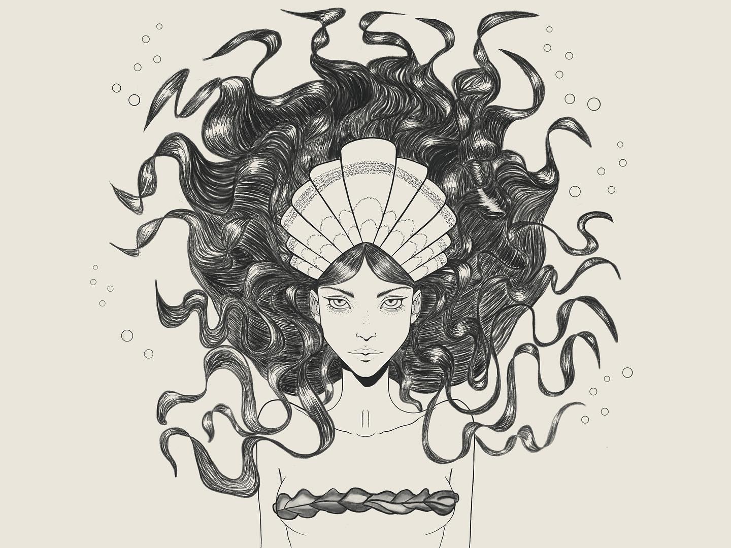 Participating in inktober this year. One drawing a day all October. I’m a bit behind but trying to catch up! Prompt: Scallop
#inktober #inktober2022