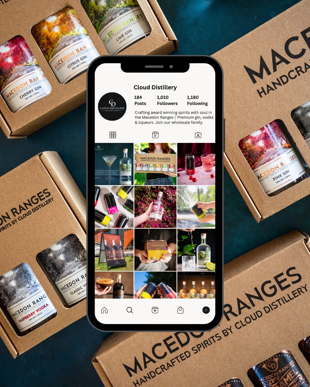 The @clouddistilleryau brand is popping on every platform. Their signature style makes every shot a fun, eye-catching moment - instantly recognisable, and always a blast to create. 🔥📸
.
.
.
.
.
.
#kgmg #kgmgcreative #macedonranges #woodend #mountmacedon #kyneton #lancefield #trentham #gisborne #daylesfordmacedonranges #visitmacedonranges #daylesfordmacedonlife #onehourfrommelbourne #visitvictoria #explorevictoria #macedonrangesnaturallycool #regionalvictoria #discovervictoria #graphicdesignaustralia #melbournegraphicdesign #seevictoria