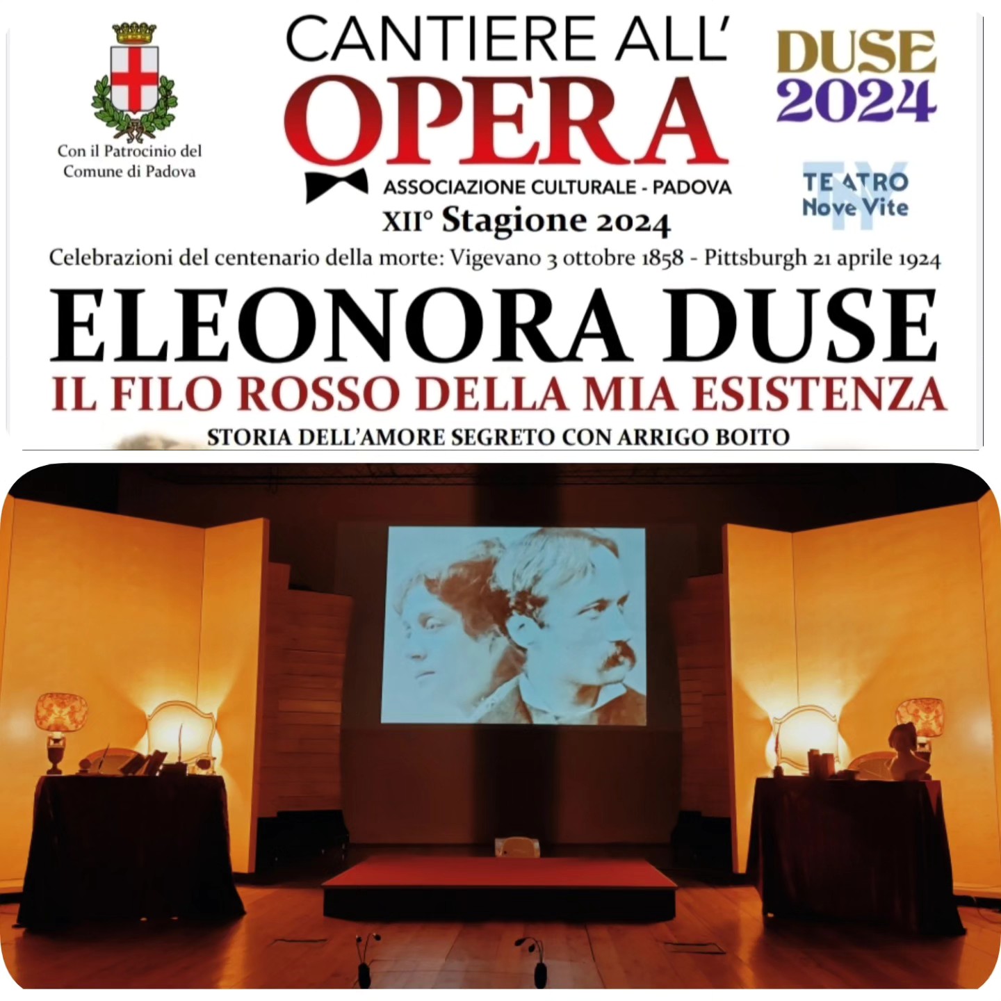 Ci siamo quasi....vi aspettiamo oggi DOMENICA 28 APRILE ORE 17 al TEATRO TORRESINO di Padova. Non perdete questo evento unico!