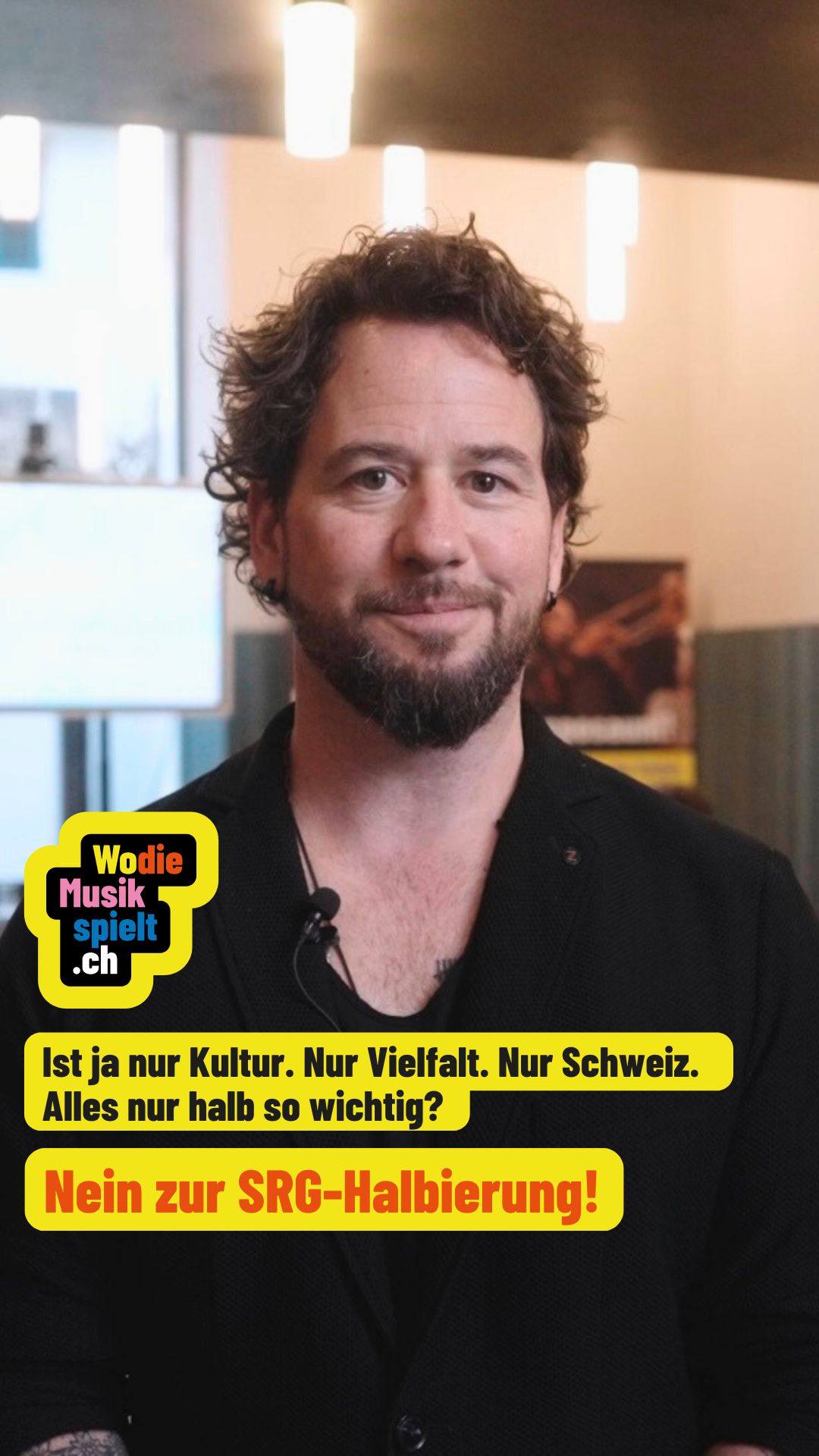 „Junge Schweizer Musiker brauchen Unterstützung.“
Trauffer (@trauffer_official) macht klar, worum es geht: Wer am Anfang einer Laufbahn steht, braucht Sichtbarkeit und eine Bühne. Die musikalische Vielfalt in der Schweiz – von Jodel über Hip-Hop bis Klassik und Blasmusik – ist gross. Damit sie auch in Zukunft hörbar bleibt, braucht es eine starke SRG.
Vielfalt entsteht nicht von selbst.
Sie braucht Öffentlichkeit.
🗳️ Nein zur SRG-Halbierungsinitiative.
____
« Les jeunes musiciennes et musiciens suisses ont besoin de soutien. »
Trauffer (@trauffer_official) le dit clairement : celles et ceux qui débutent ont besoin de visibilité et d’une scène. La diversité musicale en Suisse – du yodel au hip-hop, de la musique classique aux fanfares – est immense. Pour qu’elle reste audible demain, il faut une SRG forte.
La diversité ne va pas de soi.
Elle a besoin d’une présence publique.
🗳️ Non à l’initiative « 200 francs, ça suffit.
#NEINHalbierungsinitiative
#NONInitiativeSSR
#NOiniziativaSSR