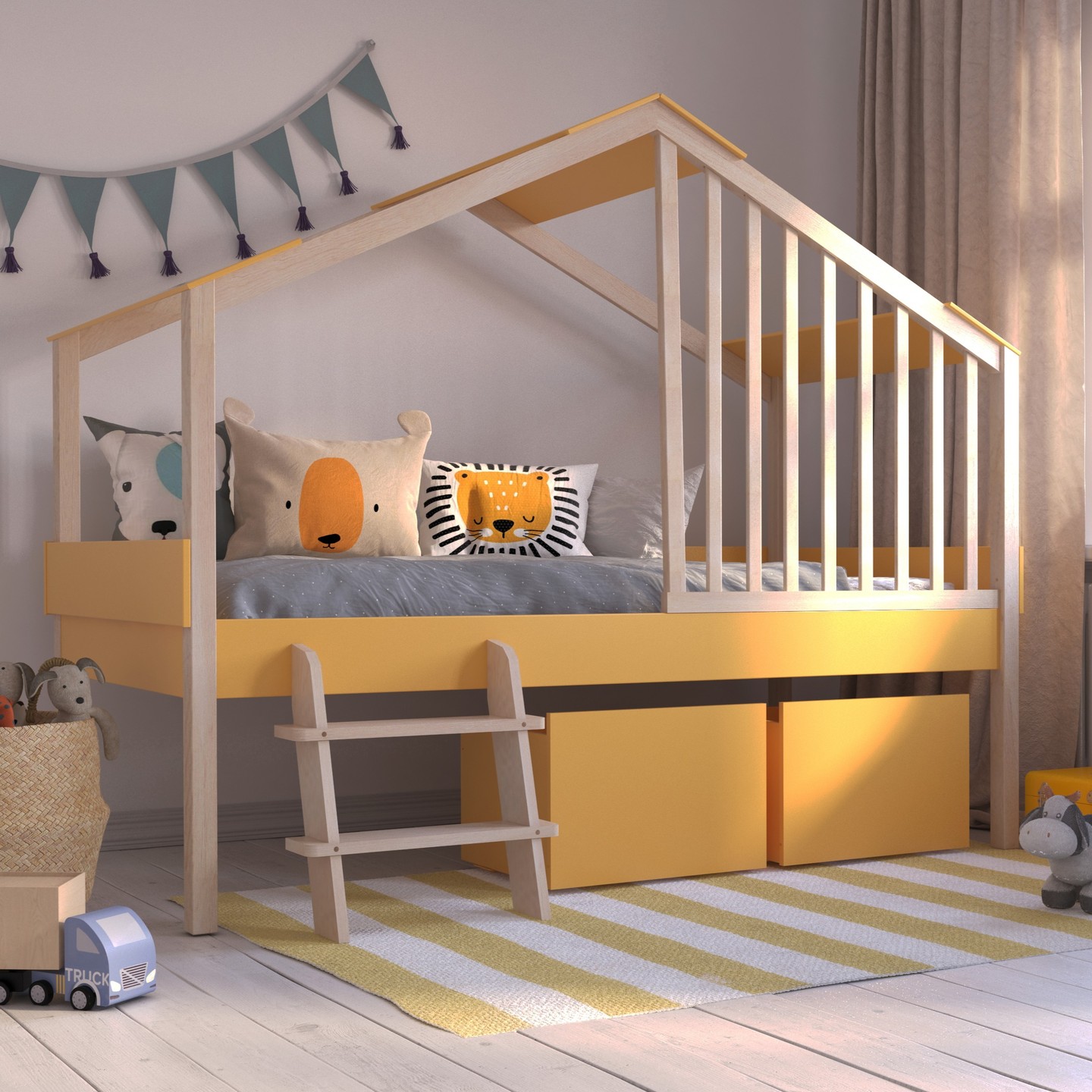 Bonjour 🌻🌞🌻
Cosy up with yellow !
Our beds are available in various colors 💙💛💚
#blnkids #kidsroom #chambreenfant #litenfant #litcabane #yellowbed #litjaune