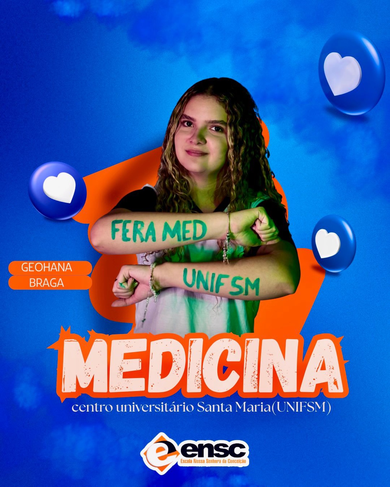 Aprovação ENSC | Parabéns pela enorme conquista! 🎓✨
Seu resultado