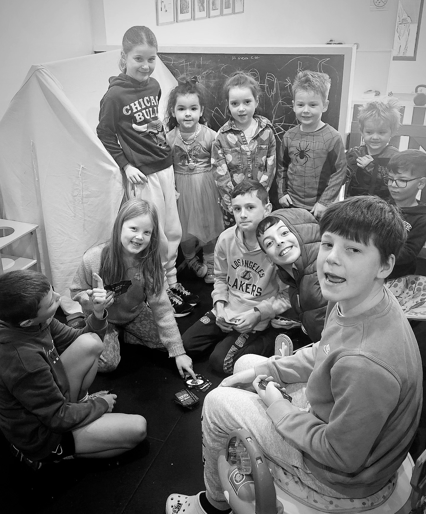 School holidays at MTM. 🚸
I snapped this earlier this week, and it was surreal to see how big our babies are getting.
Most of these kids have been part of our MTM fam since they were in their capsules and now look at them 🥲🥰
Class was over, but they didn't want to leave- too engrossed in their game of Uno. 🃏
Gym dates for the Mama's = play dates for kiddies 🤣💯 #winning