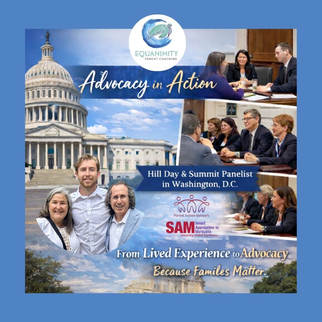 Headed to D.C. for Parent Action Network Hill Day and the SAM Good Drug Policy Summit.
From lived experience to advocacy, parents belong in drug policy conversations.
Honored to join the Turning Tragedy into Purpose panel alongside parent advocates and family recovery leaders.
#ParentActionNetwork #SAMSummit #ParentAdvocacy #DrugPolicy #FamilyRecovery #ParentVoice #PreventionMatters #SubstanceUseAwareness #YouthWellBeing #FamiliesMatter #EquanimityParentCoaching #PANHillDay2026