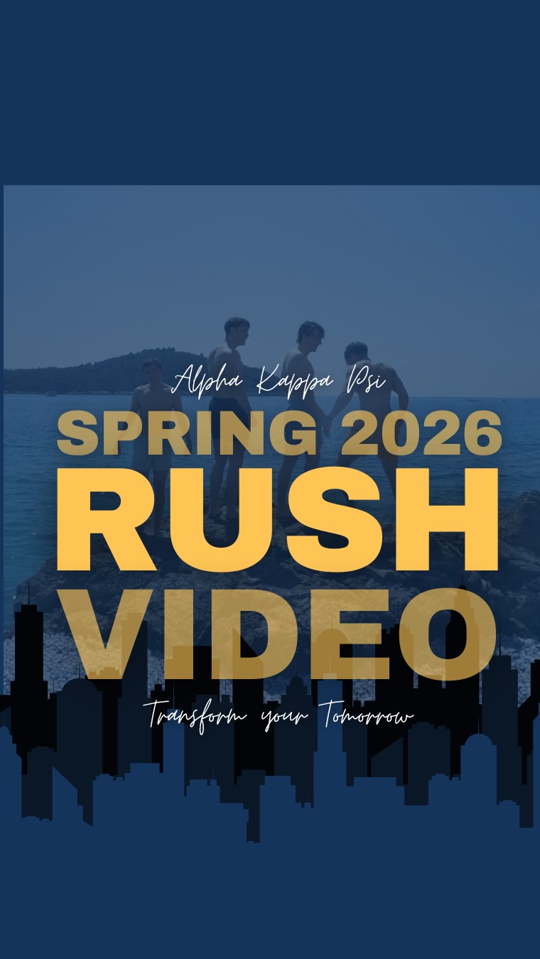 Here is our Spring 2026 Rush Video!!
Thank you everyone who came out to Info Night, we had a great time meeting everyone! As a reminder our application is linked in our bio, and is due Friday at 6:00 PM.
For any questions regarding rush please email rush@akpsiuiuc.biz.