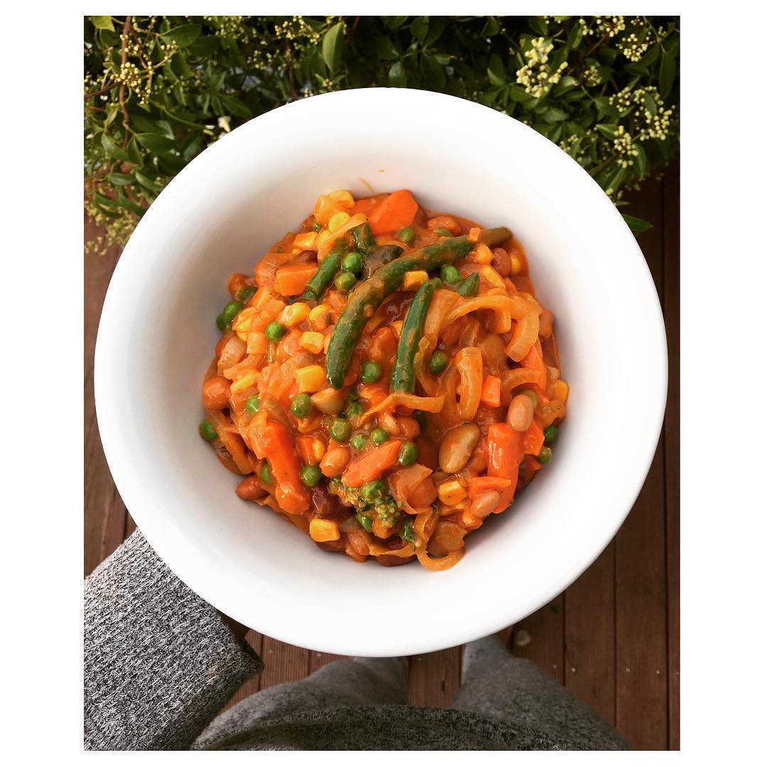 Homemade Vegetable Curry | Packed full of mixed vegetables and mixed beans ❤️