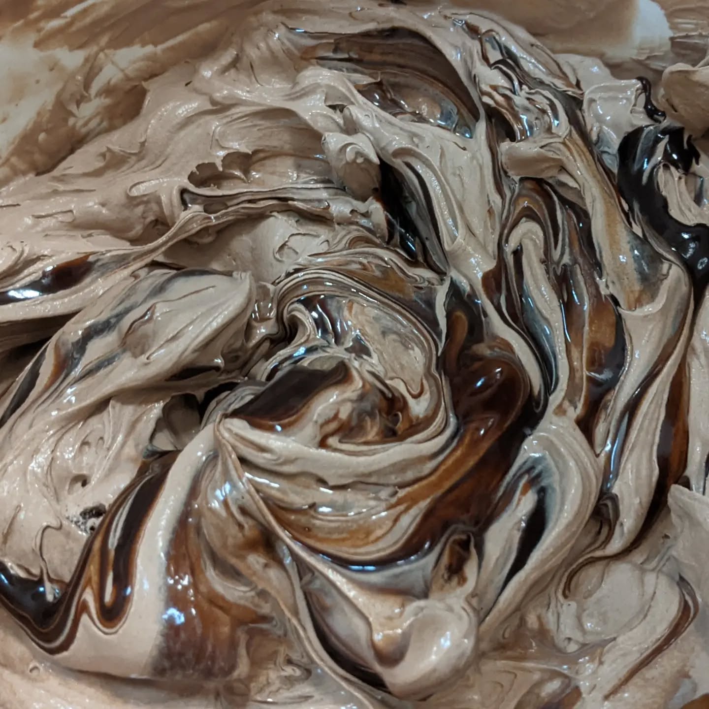 #spotted Can you guess this upcoming Creamery flavor? Hint: our secret ingredient is an almost too much (but never enough) amount of chocolate 🍫