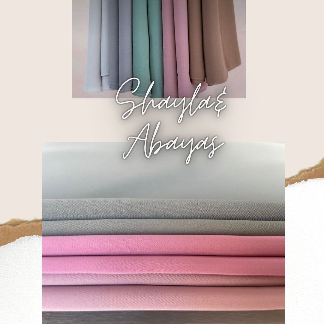 Wide range of fabric available in colors for Shayla,Abayas,Dresses…..
WhatsApp 📞for any enquires-971506454762 -043536191 .
.
.
.
.
.
#abayafashion#shayla#chiffoncollection #dyedfabric #satincollection#textiles #wholesalefashion #retailfabric #textilecity#textilemarket #burdubaitextilesouk #abudhabhitextile #eidcollection #abayadubai#abayavogue
