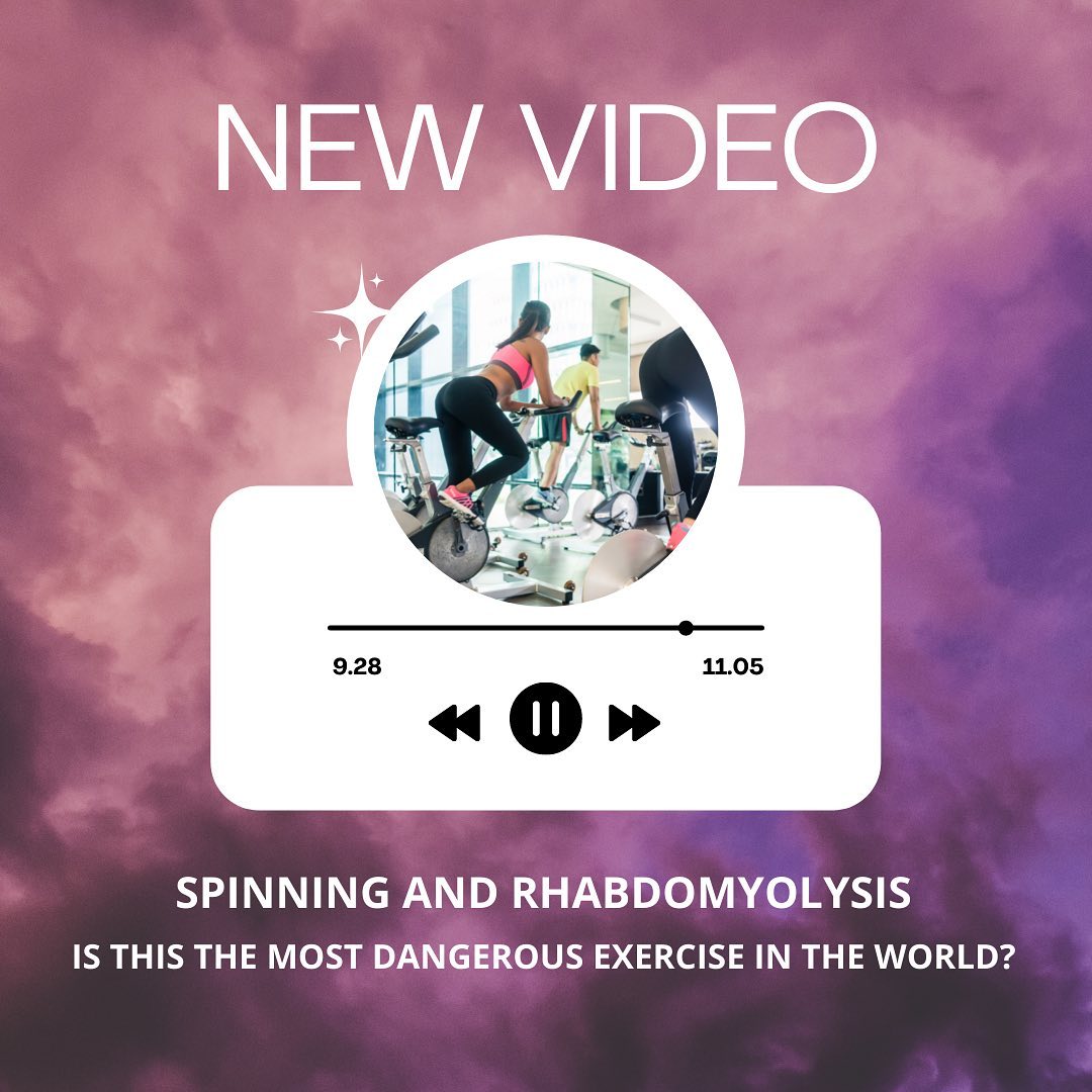 With more and more cases of life threatening rhabdomyolysis due to spin cycle classes being reported every year, what is this potentially life threatening condition, what can you do to avoid it and should you avoid spinning altogether?
The Doc brings the science! Video link in bio!!
#3fenergy #flowfysiquefactory #spinning #spinclass