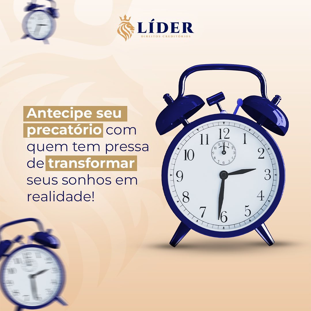Antecipe com quem tem pressa de realizar sonhos! ⏰