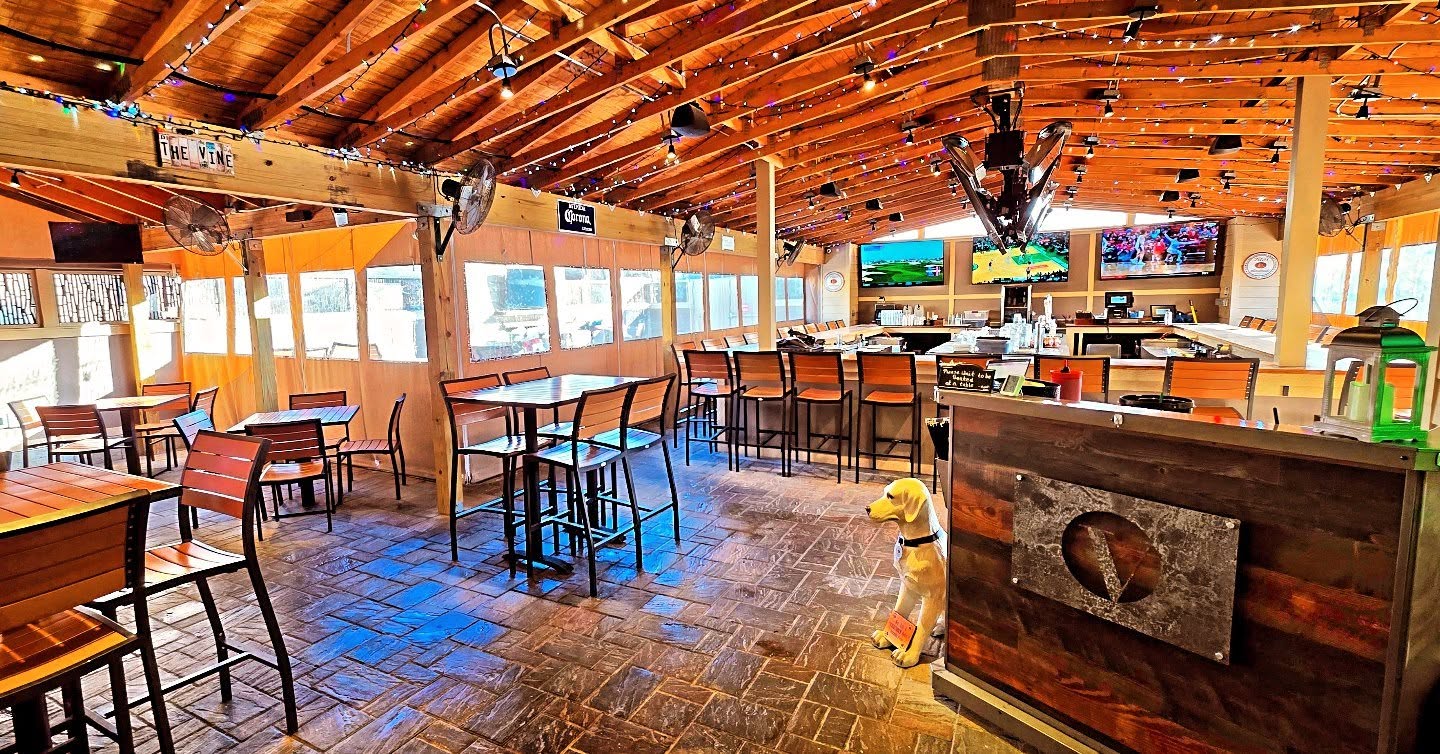 The weather has warmed up, the heaters are going and the Patio will be Fully Open Tommorow!!!