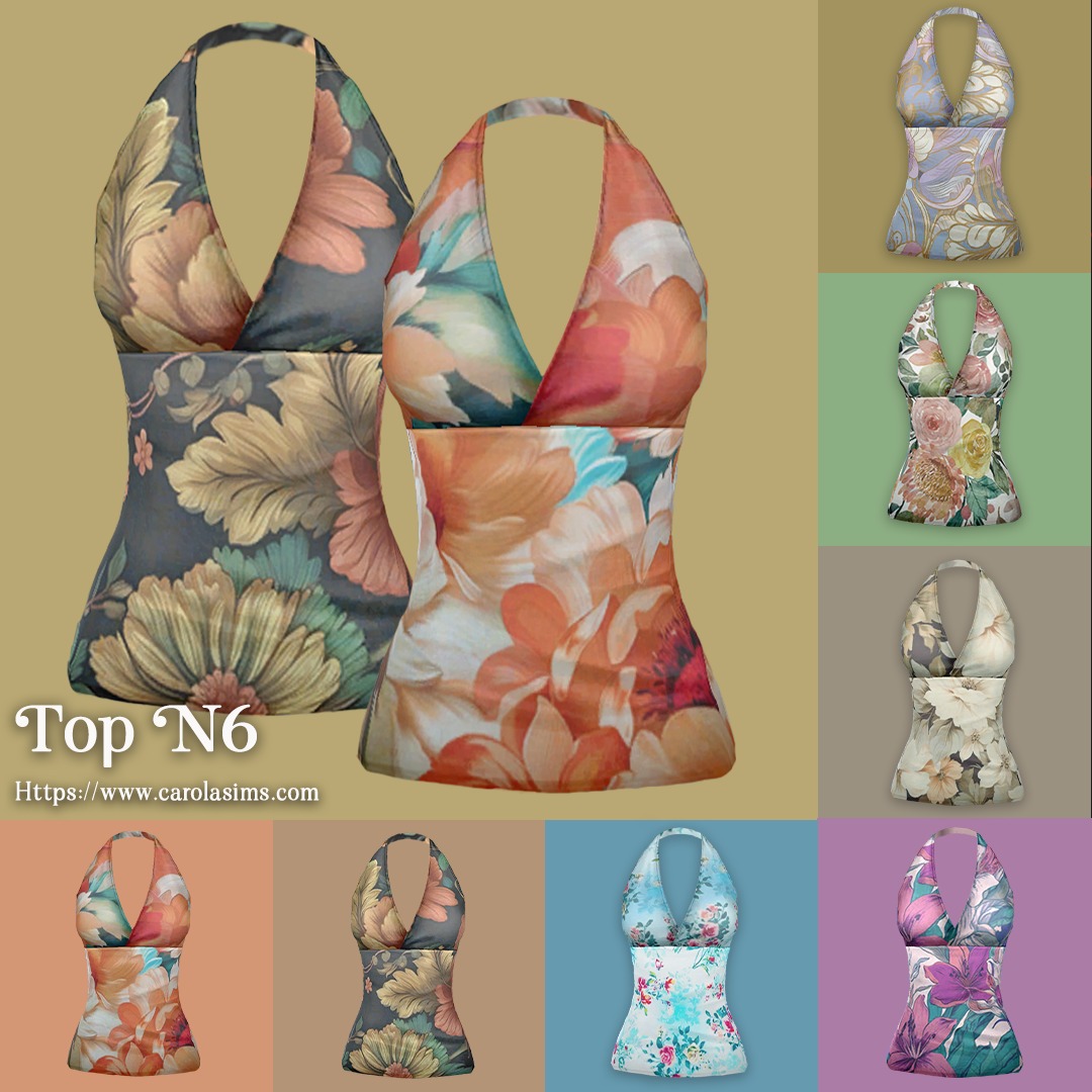 Top N6
Imagine your wardrobe with this halter top essential...
Download Here:
https://www.carolasims.com/post/top-n6
Check out the links in bio for plenty of other CC downloads. Visit Patreon for more. ✨
.
.
.
.
.
.
.
.
#haltertopvibes #haltertops #chicandcomfy #casualandcute #fashioninspo #cuteandcomfy #instafashion #haltertoplove #halterlove #tsr #thesimsresource #sims4creators #tsrcc #sims4tsr #sims4creators #sims4clothing #sims4cc #sims4ccfinds #ccfinds #sims4clothing #simstagram #sims4fashion #haltertop #fashion #style