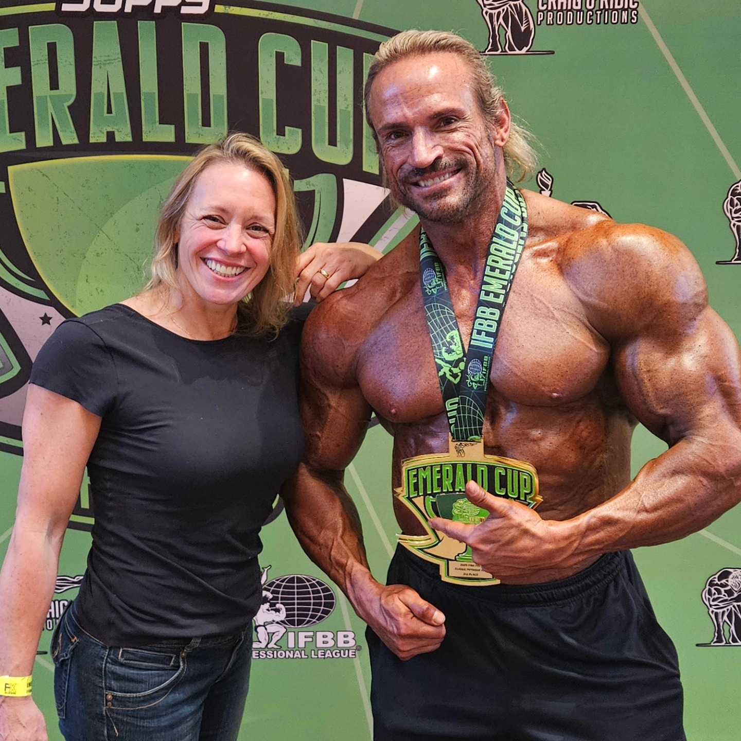 Saw Carey rock the stage tonight at Emerald Cup. An amazing body to be proud of but more so the dedication to training, diet, and self care to compete in body building. Super proud of him and the others who put themselves out there tonight!