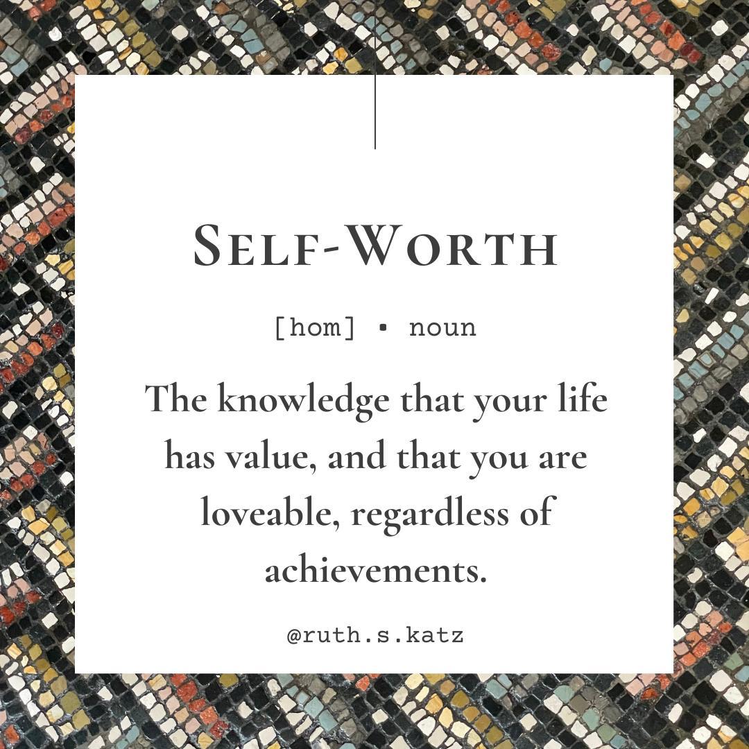 Self Worth is the knowledge that our life has value, and that we are worthy of love, no matter what our achievements are. It is an overarching knowledge that no matter what we do, we are worthy of being seen, and of showing ourselves.
How do we reach this knowledge or understanding? For me, it is connected with mindfulness and presence. Being able to see ourselves as connected to everything around us, makes us a part of a whole, and therefore vital in maintaining that ‘whole’.
It also means that bumps along the way, (which may knock our self esteem momentarily) are seen in proportion and the right perspective.
As Rumi said: “You are not a drop in the ocean, you are the entire ocean in a drop.”
The ocean is contained within us, and therefore its waves and storms are contained within us too. If we are a drop, every wave and storm is massively turbulent.
Self worth is the ability to have that look from above, seeing the entire ocean within its boundaries, containing its waves, and knowing that it is whole.
Ruth.