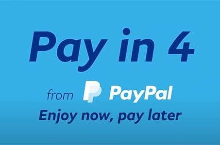 Now accepting PayPal pay in 4! Party now. Pay later!