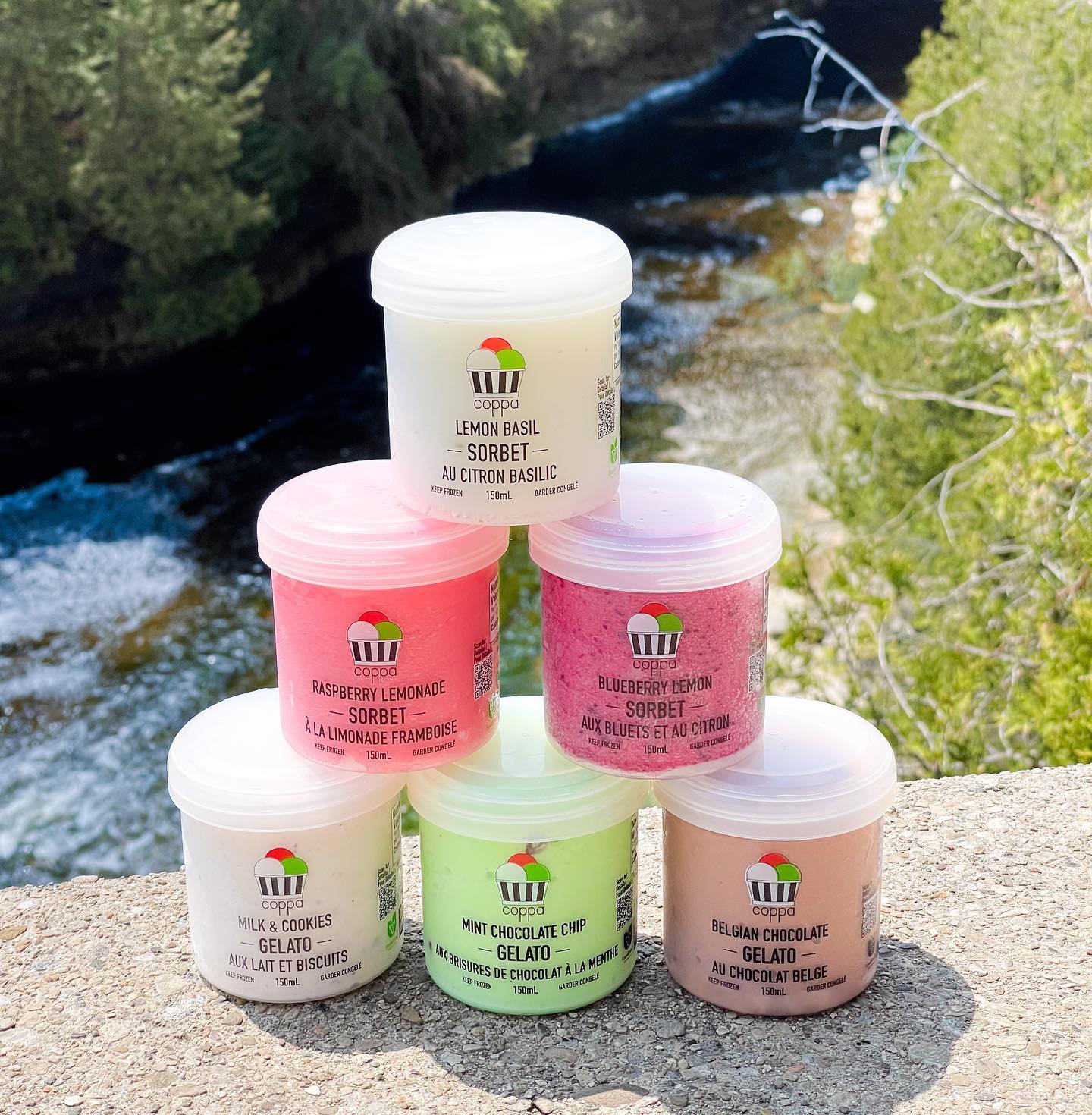 Happy Victoria Day Weekend Coppa Fam! 💛 If you are looking for a long weekend full of great views, (like this stunning gorge), great company and of course, great treats - look no further than Elora Ontario! 🌳🍧☀️Home to one our favourite shops @sweetdelora sweetdelora (that still hand scoops our Gelato & Sorbet!) Elora brings family’s from across Ontario to spend their day taking in the breeze, visiting shops full of local goodies, and enjoying some of the best scenery ontario has to offer. So get ready and dive into the sweetness of this long weekend by making memories, taking epic selfies, and savouring every spoonful of pure joy. 📸🎊
#LondonOn #SupportSmallBuisness #EatLocal #ldnont #SobeysLookForLocal#Foodstagram #Foodie #FoodInspo #SummerInspo #Vibes #TheCoppa #ASmileInEveryCup #Gelato #ontariomade #sorbet