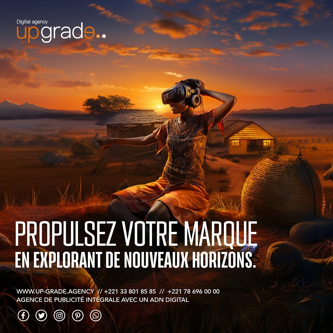Dans un monde en constante évolution🧠, votre marque mérite de se démarquer🦾. Chez Up Grade Agency, nous aidons à innover, à explorer de nouvelles opportunités et à conquérir des territoires encore inexplorés
-
-
-
#innovation #marketingdigital #branding #horizon