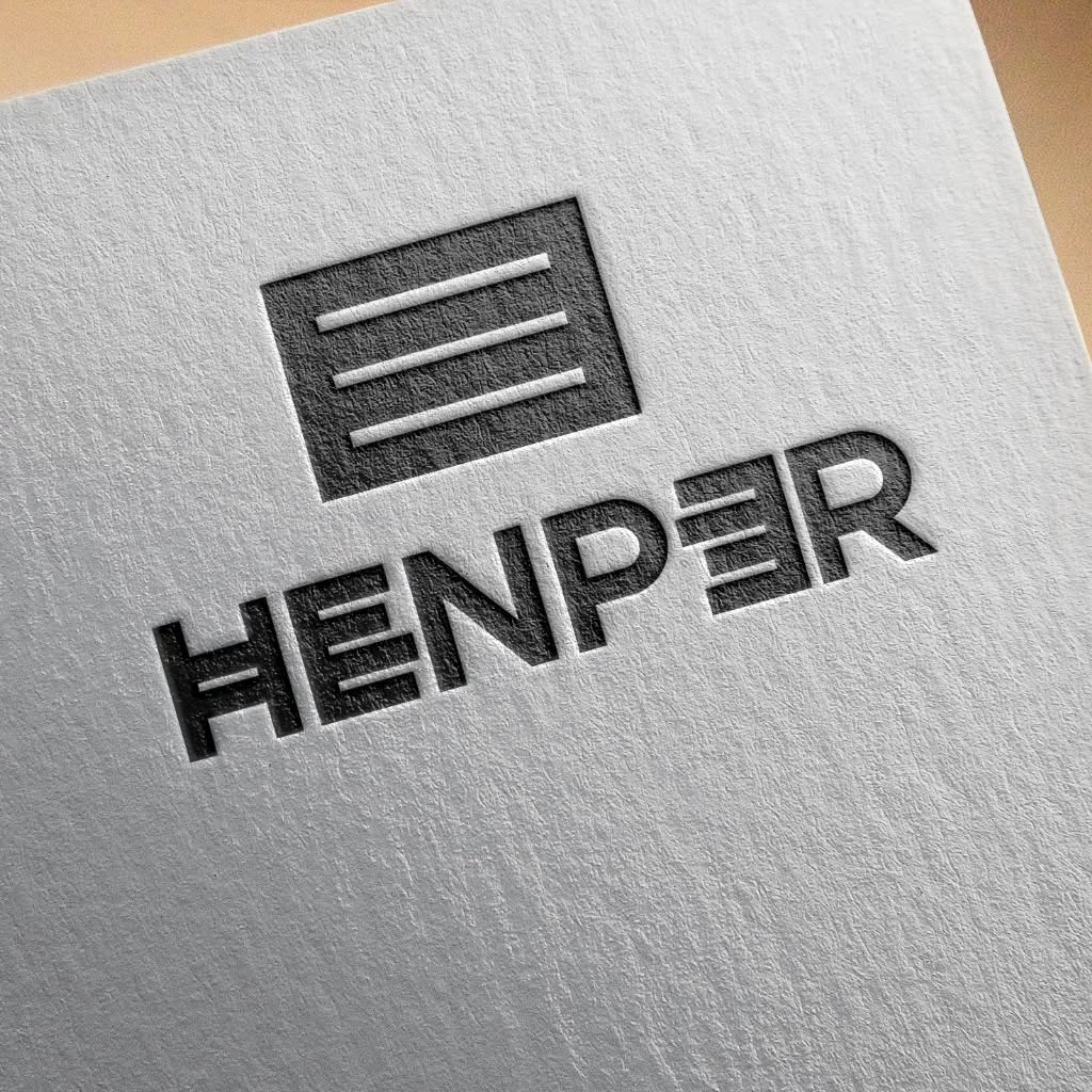 Logo desenvolvida para o DJ Henper