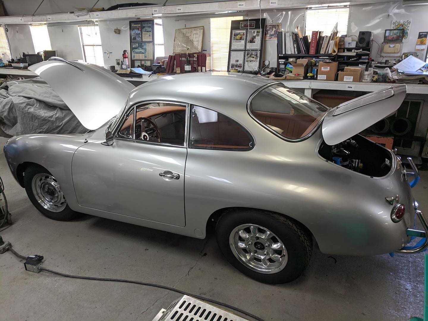 We’ve got new videos coming soon of some of our most recent projects! Check out some of our old YT videos by clicking the link in our bio ⚙️ #porsche #carsofinstagram #carswithoutlimits #carspotting #GKRestorations #carlifestyle #porsche356 #356 #porschelife #car #instacar #racecar #classiccar #RemadebyHand #porsche911 #porsche912 #autorestoration #carrestoration #restoration #antiquecar #vintagecar