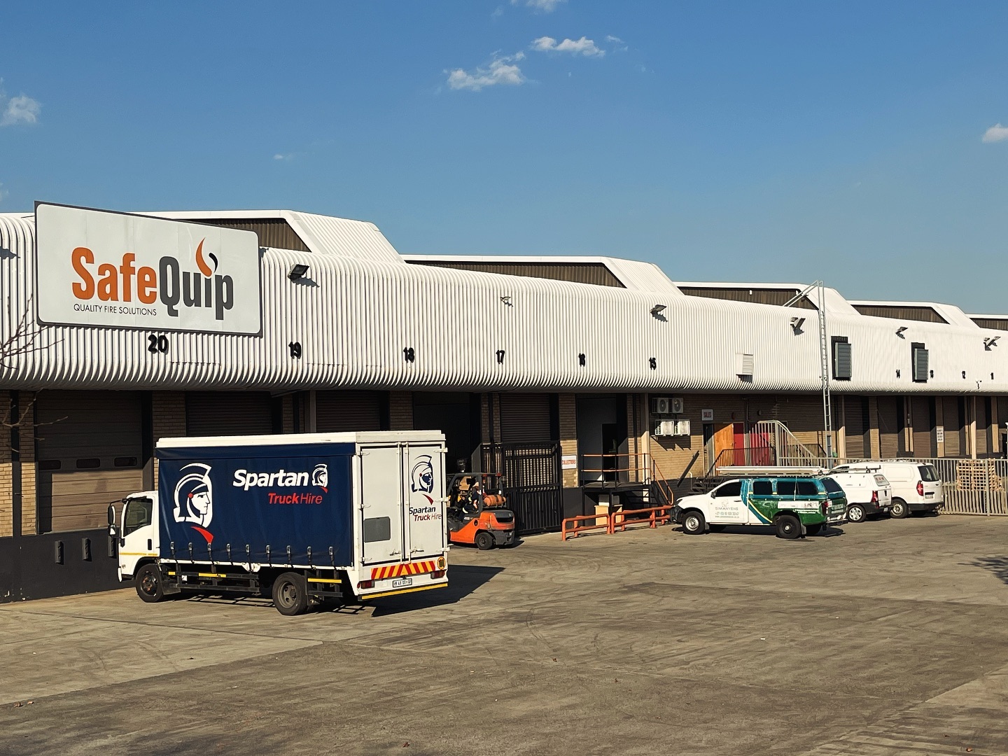 A few months ago Wingfield Park became the new home for Safe Quip- Quality Fire Solutions. Our 5 348m2 facility was perfect for them and they have settled nicely into our tenant mix. A big thank you to Jason Klein from Asset Property Group for placing this tenant-Nice welcome back J