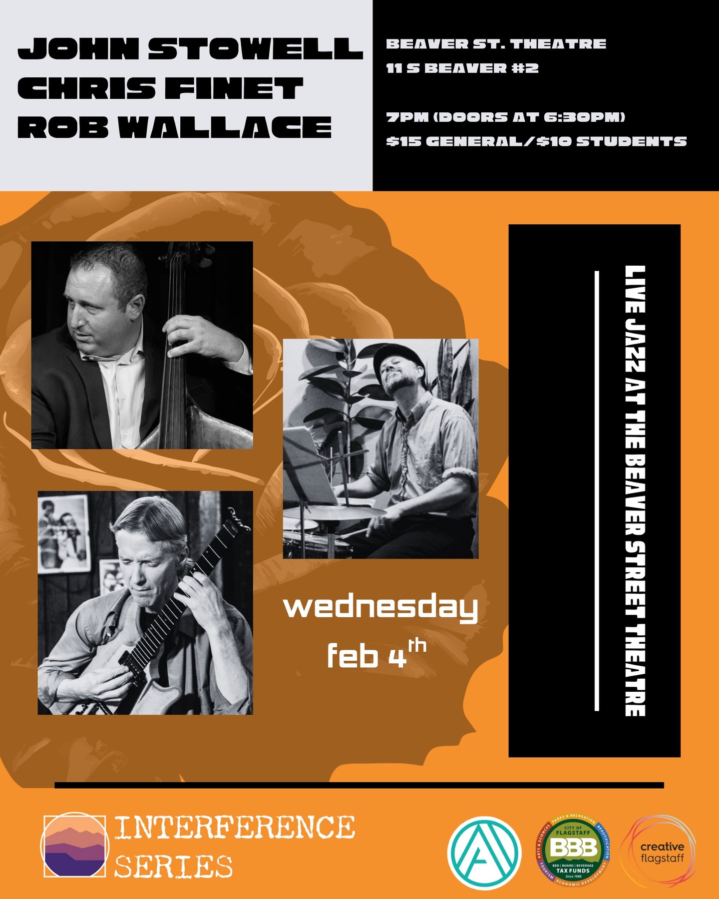 ✨ February Interference kicks off TONIGHT at Beaver St. Theatre!